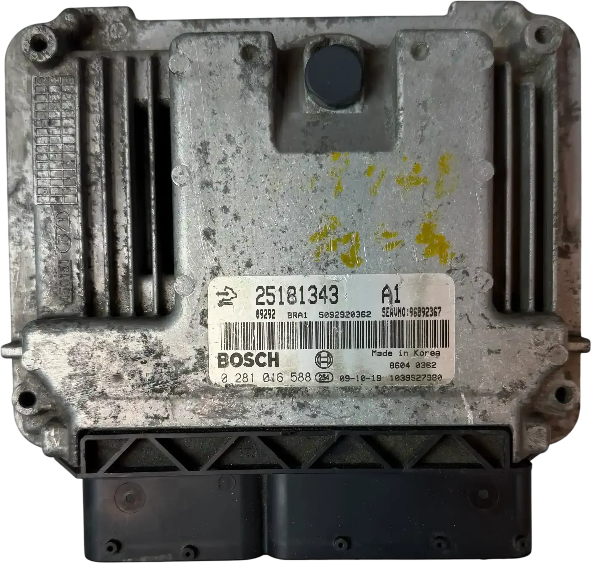 Chevrolet ECU Engine Control Units | 25181343 | Bosch 0281016588 | Genuine Used