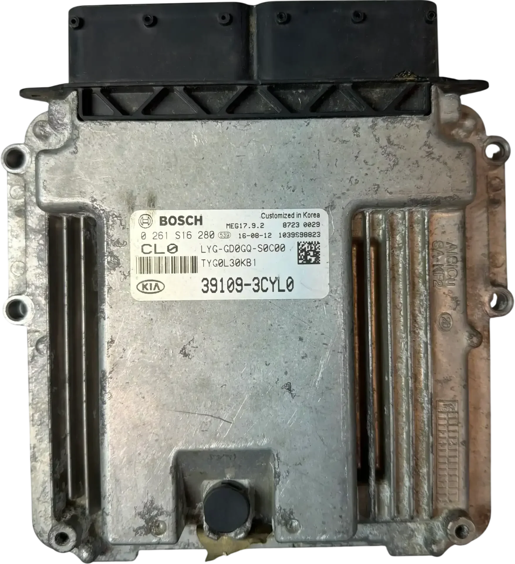 Kia ECU Engine Control Units | 391093CYL0 | Bosch 0261S16280 | Genuine Used