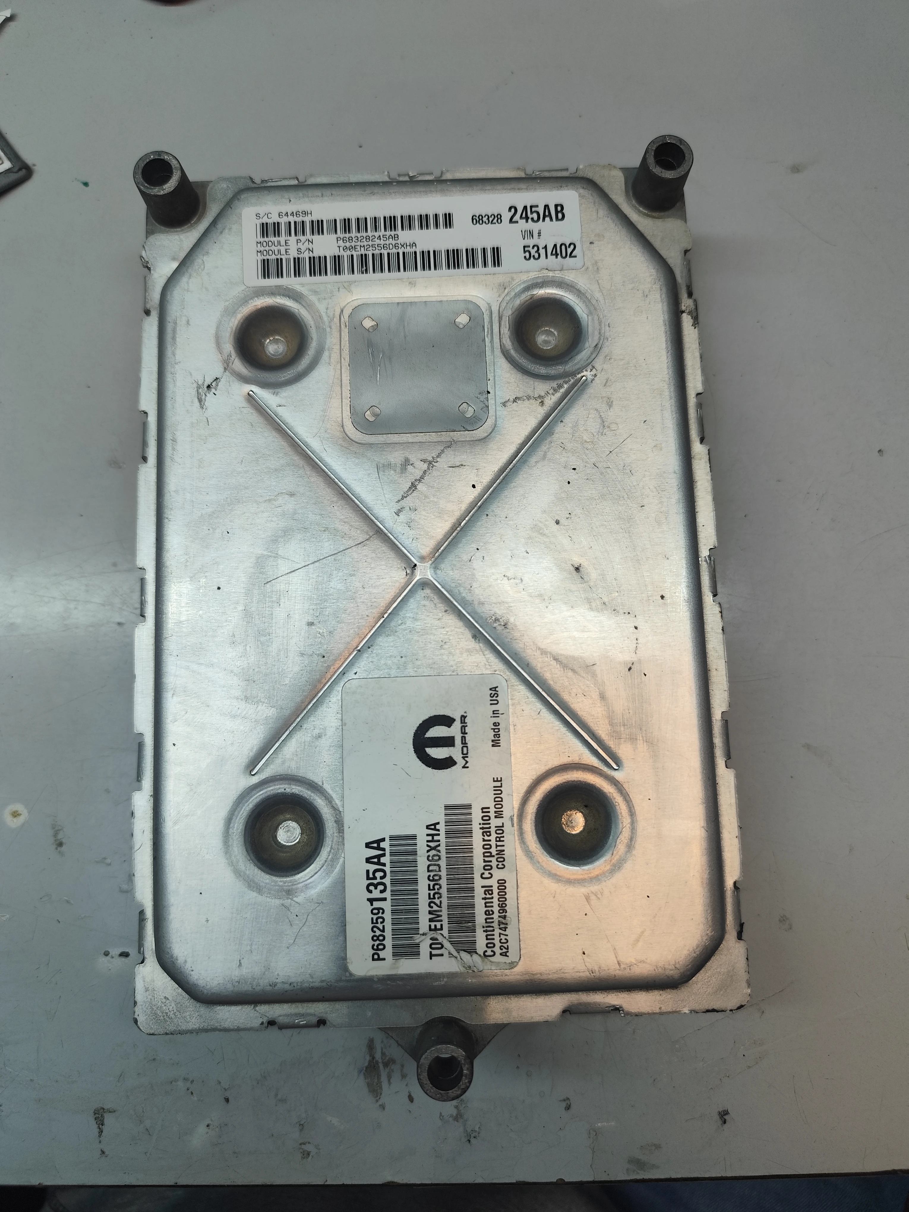 Dodge ECU Engine Control Units | P68328245AB | Mopar 68328245AB | Genuine Used