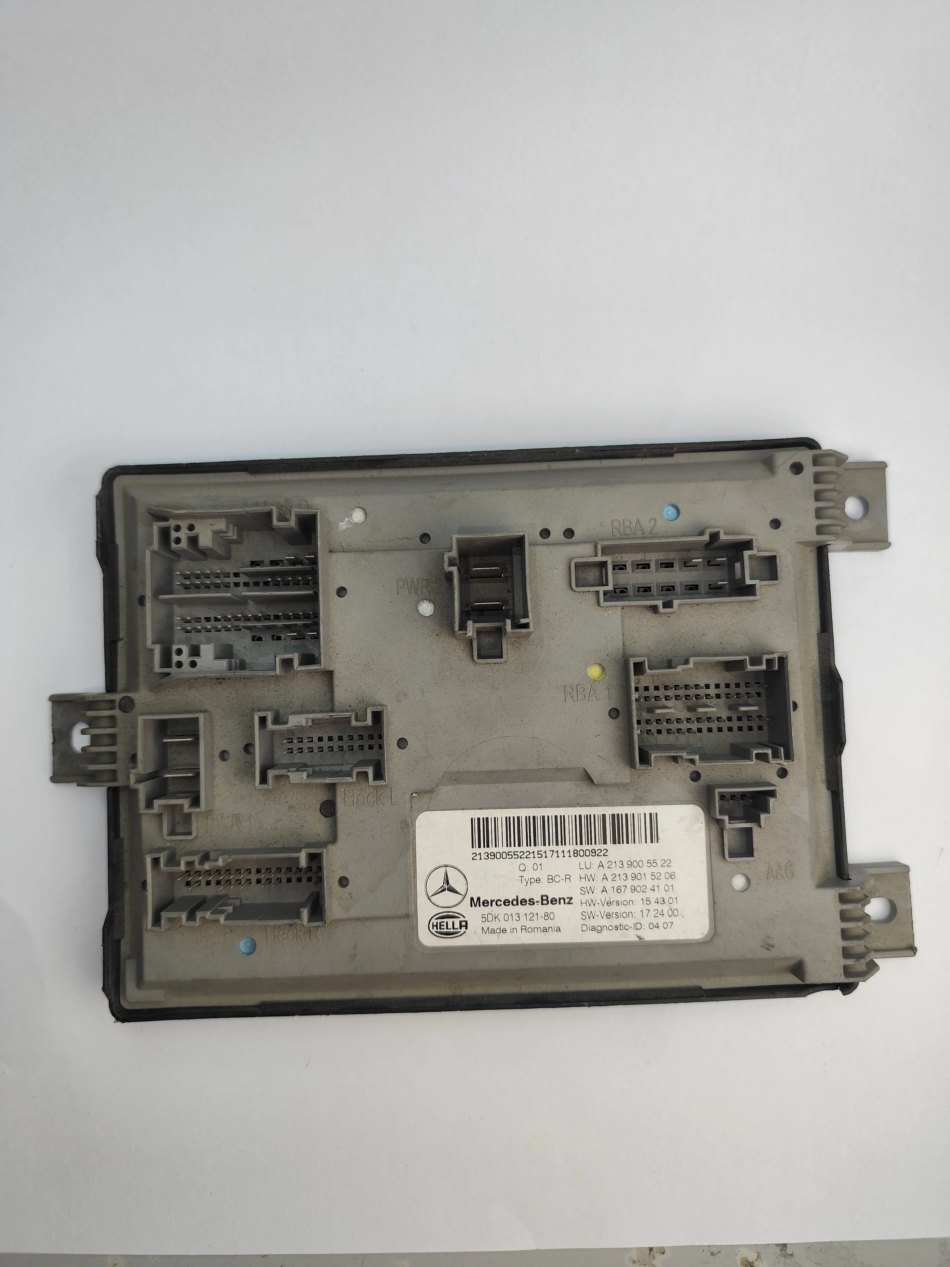 Mercedes-Benz BCM Body Control Modules (SAM Units) | A2139005522 | Hella 5DK01312180 | A2139015206 | Genuine Used