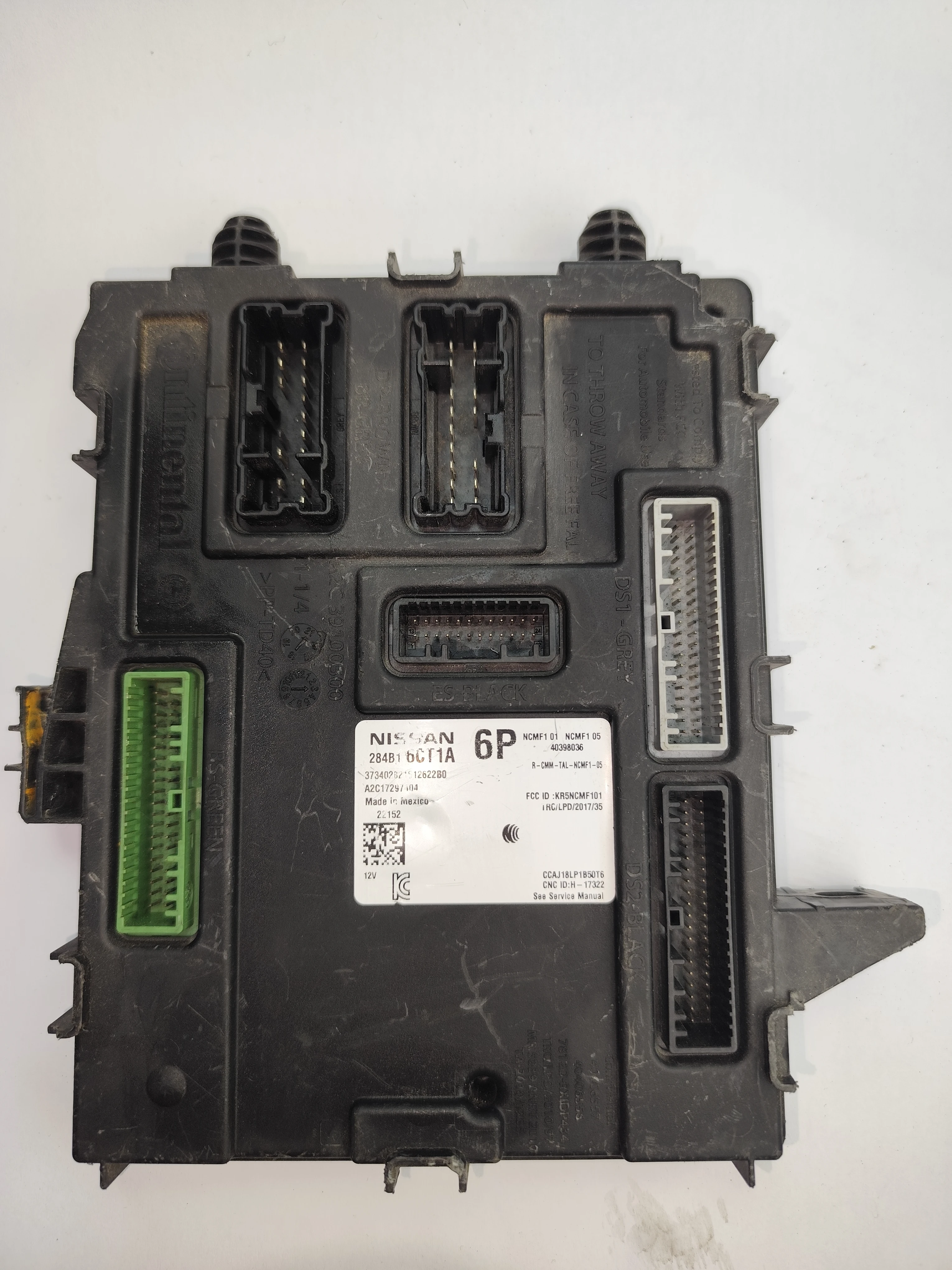 Nissan BCM Body Control Modules (SAM Units) | 284B16CT1A | Continental A2C17297404 | Genuine Used