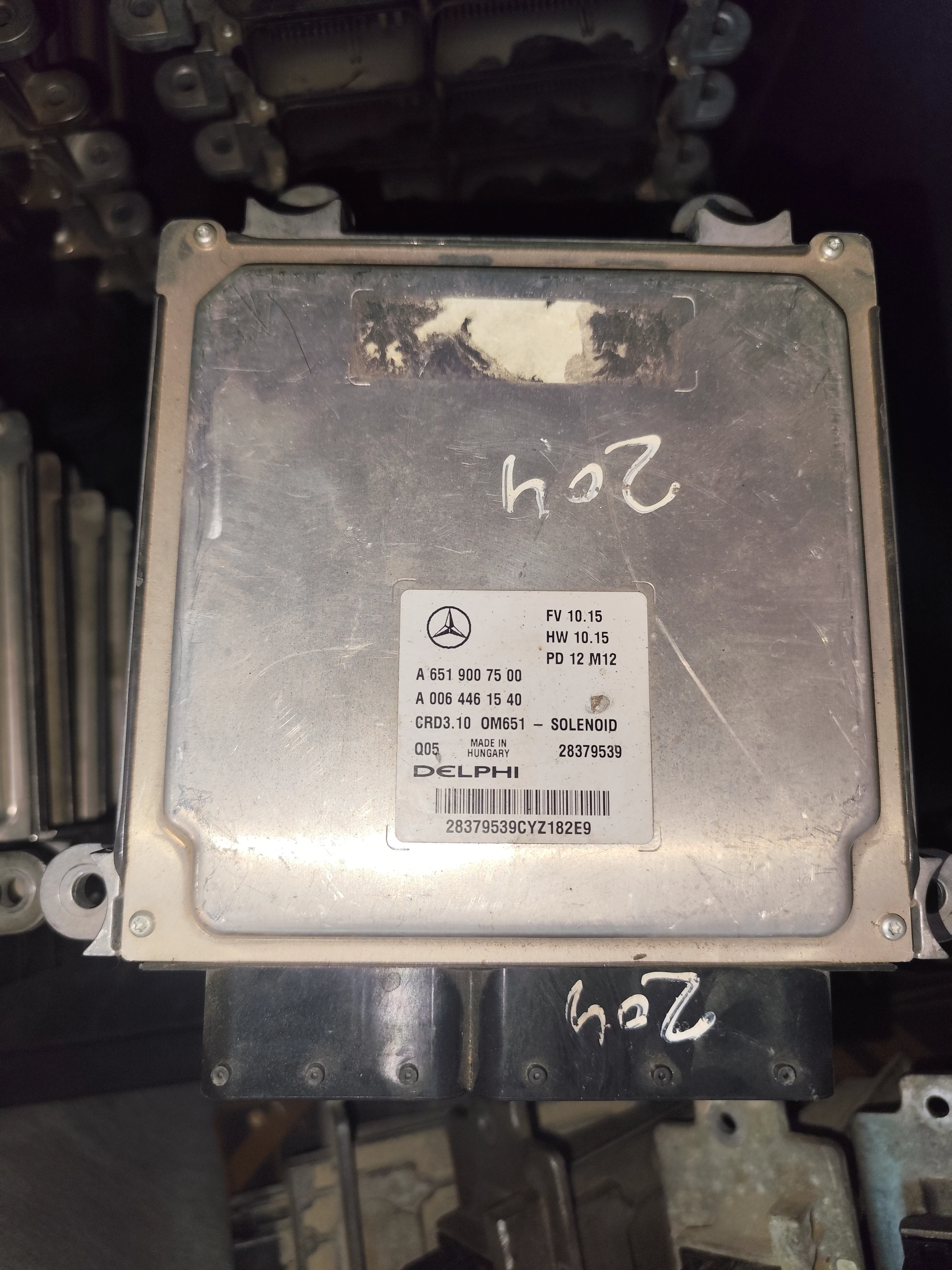 Mercedes-Benz ECU Engine Control Units | A6519007500 | Delphi A0064461540 | HW10.15 | Genuine Used