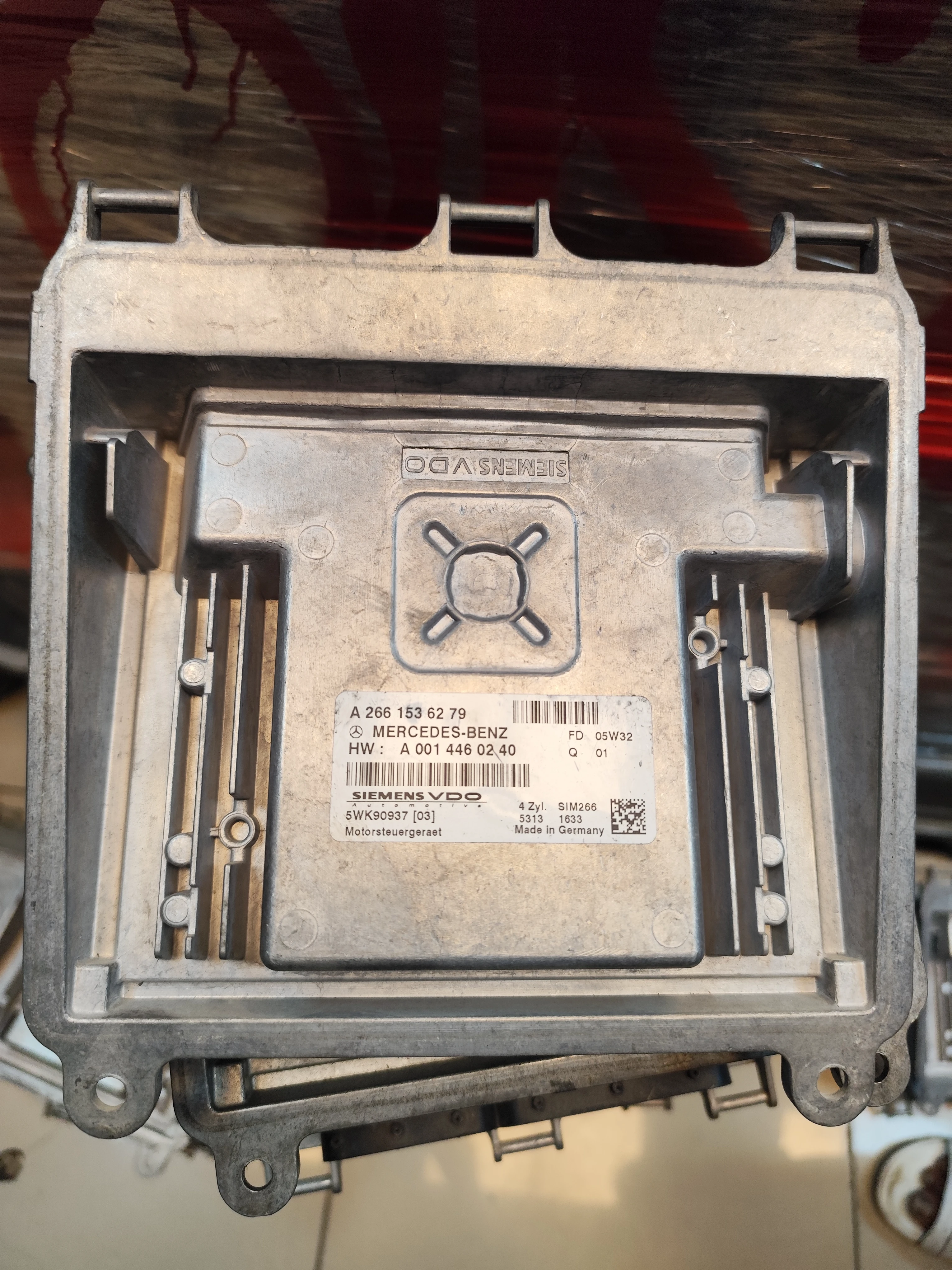 Mercedes-Benz ECU Engine Control Units | A2661536279 | Siemens 5WK90937 | A0014460240 | Genuine Used