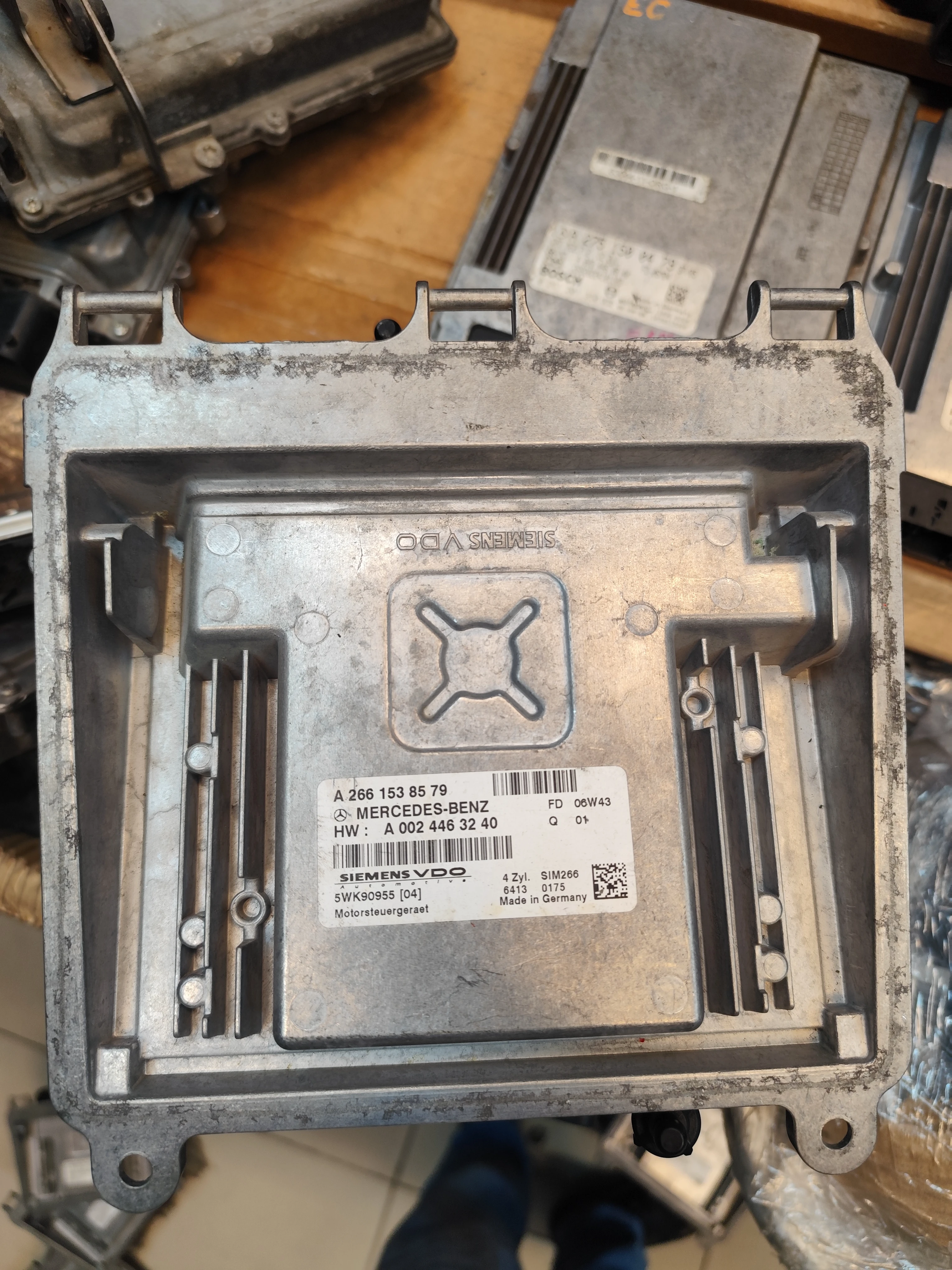 Mercedes-Benz ECU Engine Control Units | A2661538579 | Siemens 5WK90955 | A0024463240 | Genuine Used