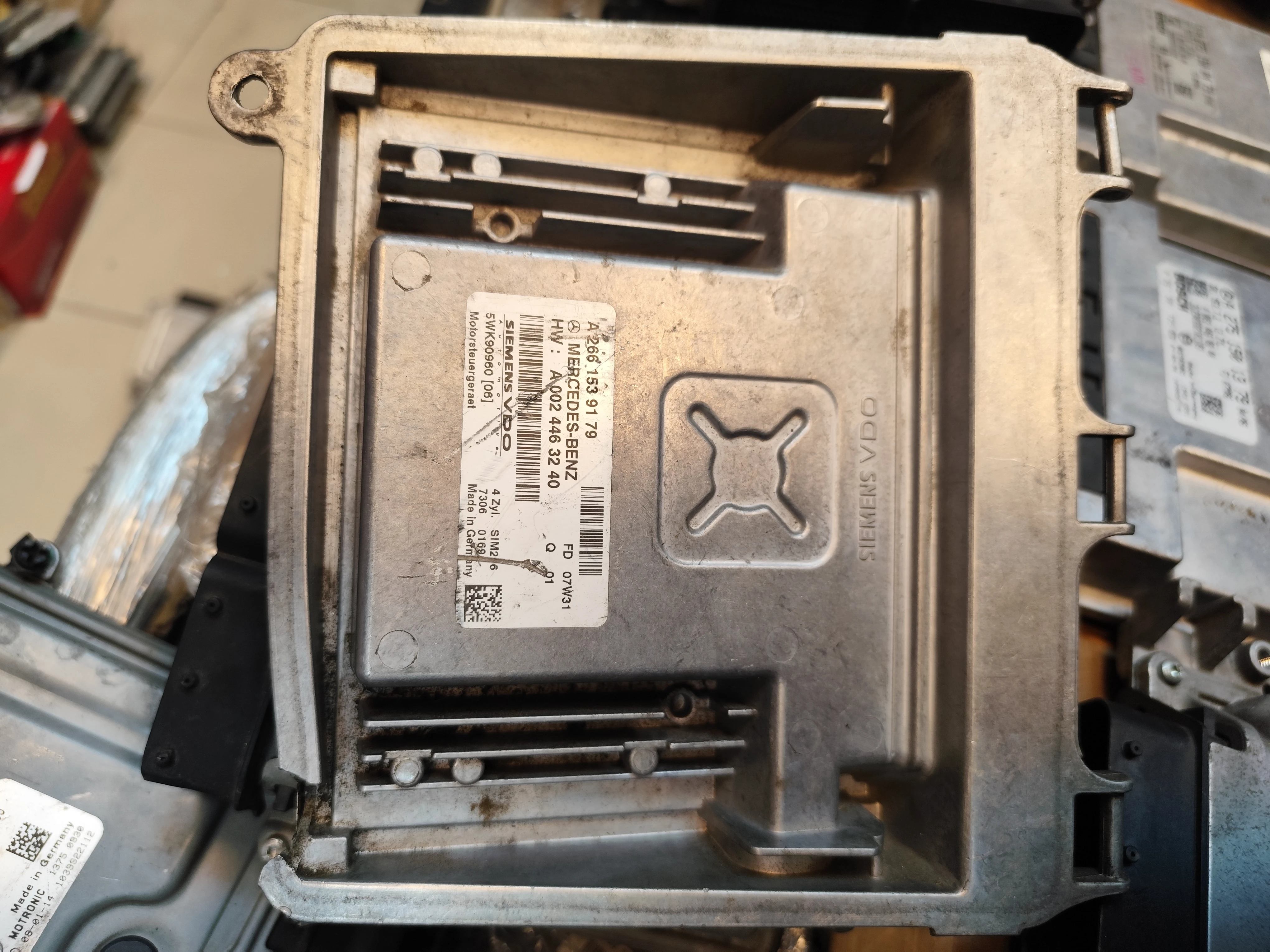 Mercedes-Benz ECU Engine Control Units | A2661539179 | Siemens 5WK90960 | A0024463240 | Genuine Used