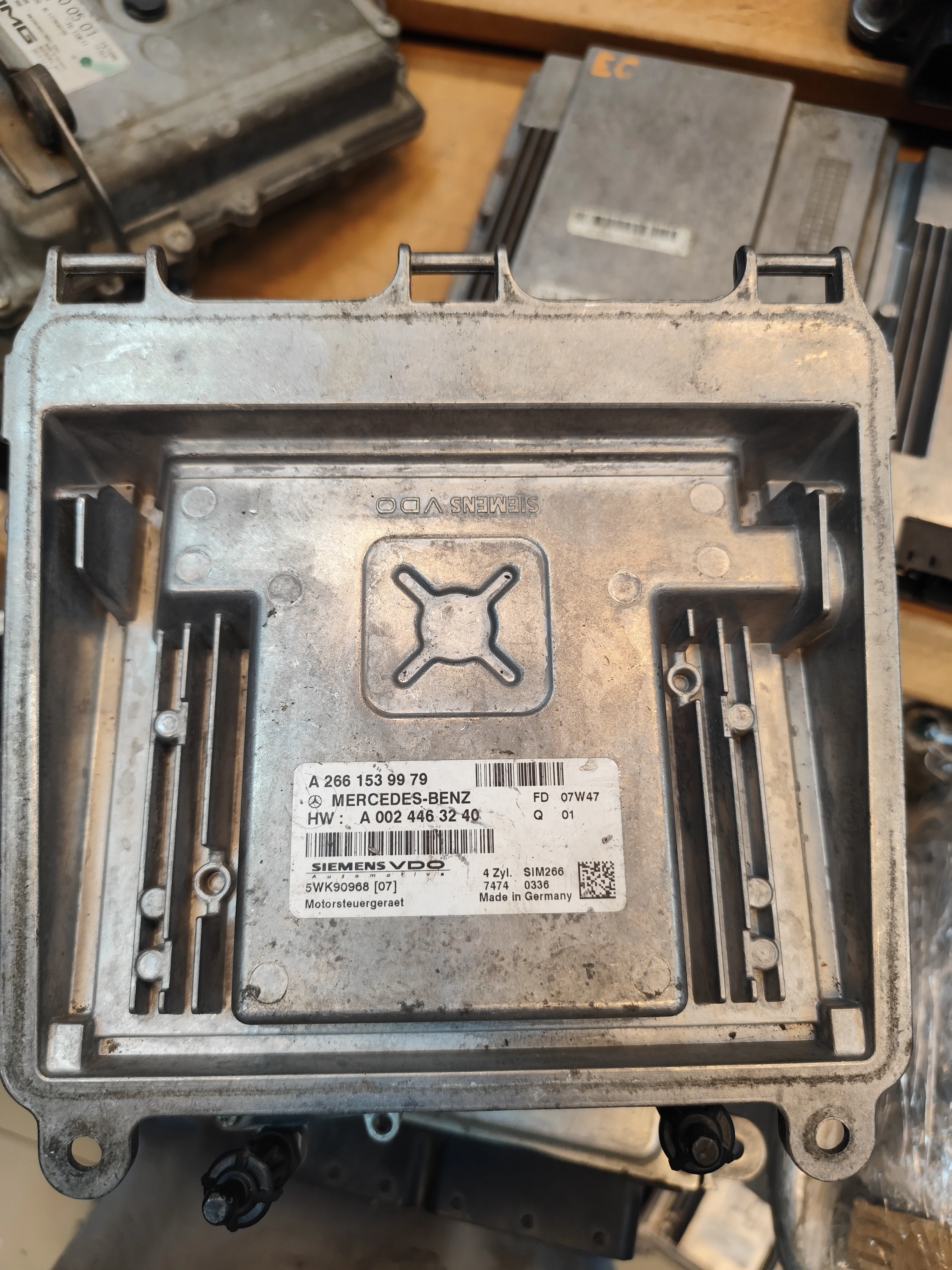 Mercedes-Benz ECU Engine Control Units | A2661539979 | Siemens 5WK90968 | A0024463240 | Genuine Used