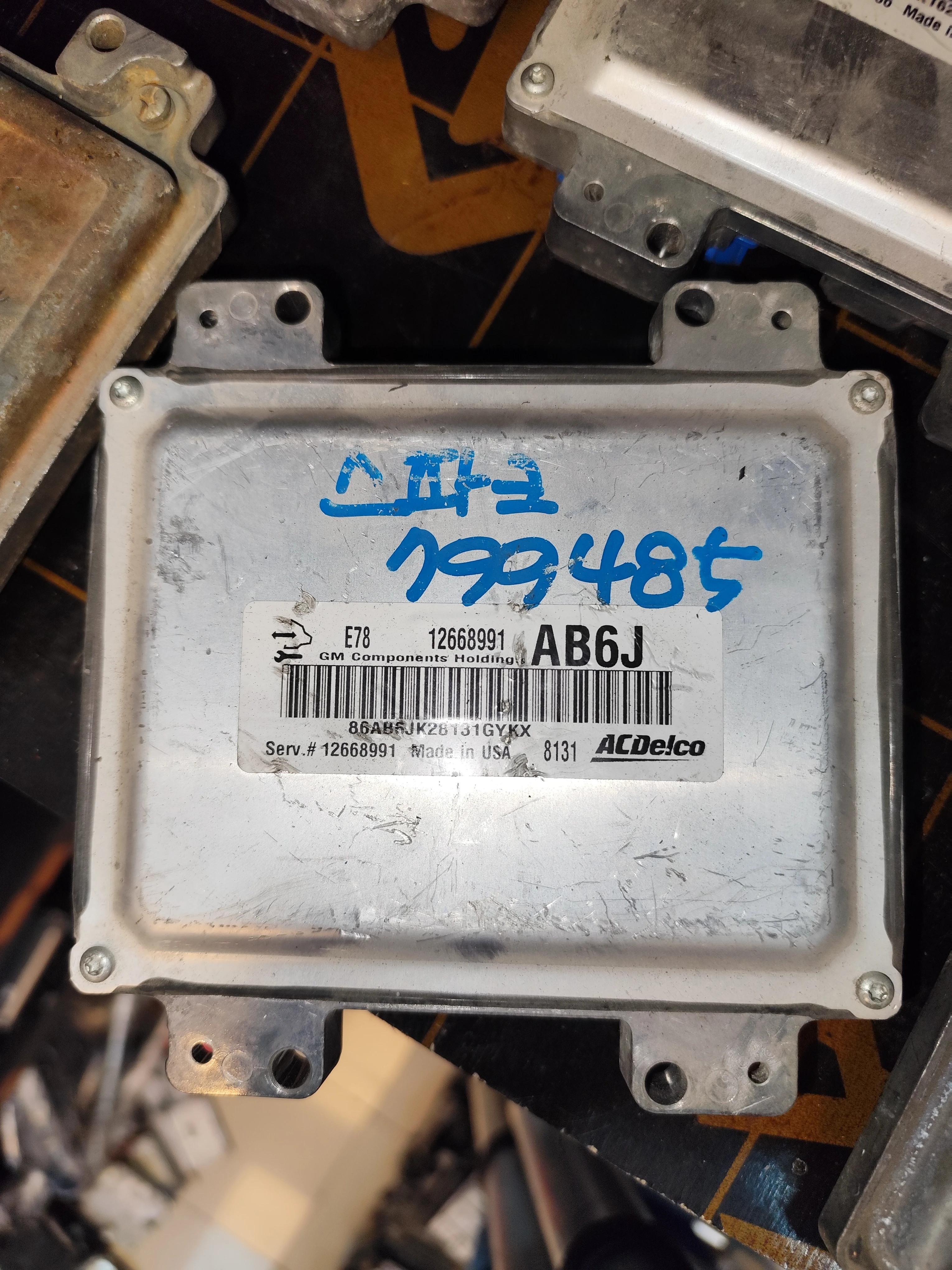Chevrolet ECU Engine Control Units | 12668991 | Acdelco | Genuine Used