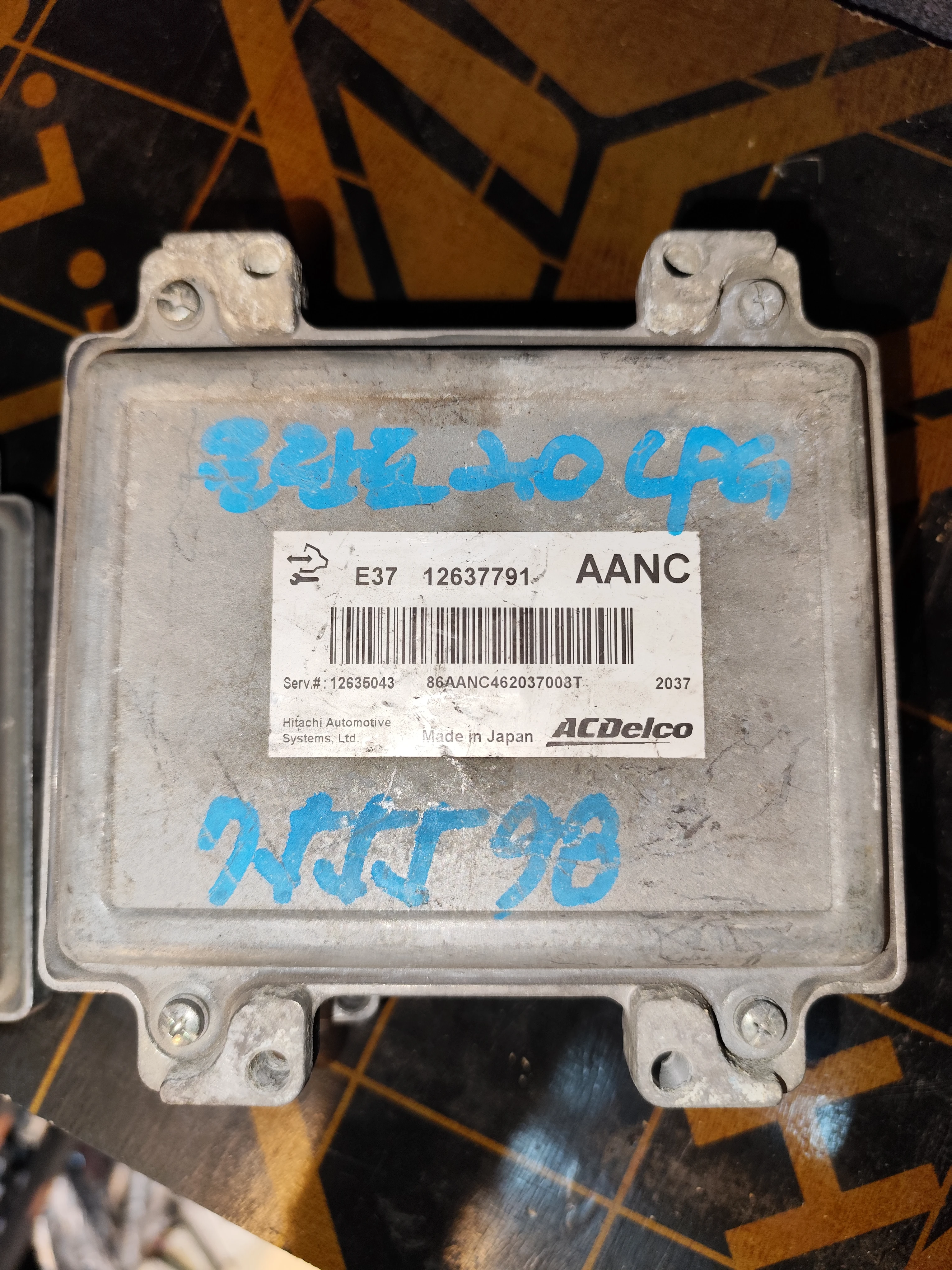 Chevrolet ECU Engine Control Units | 12635043 | Hitachi 12637791 | Genuine Used