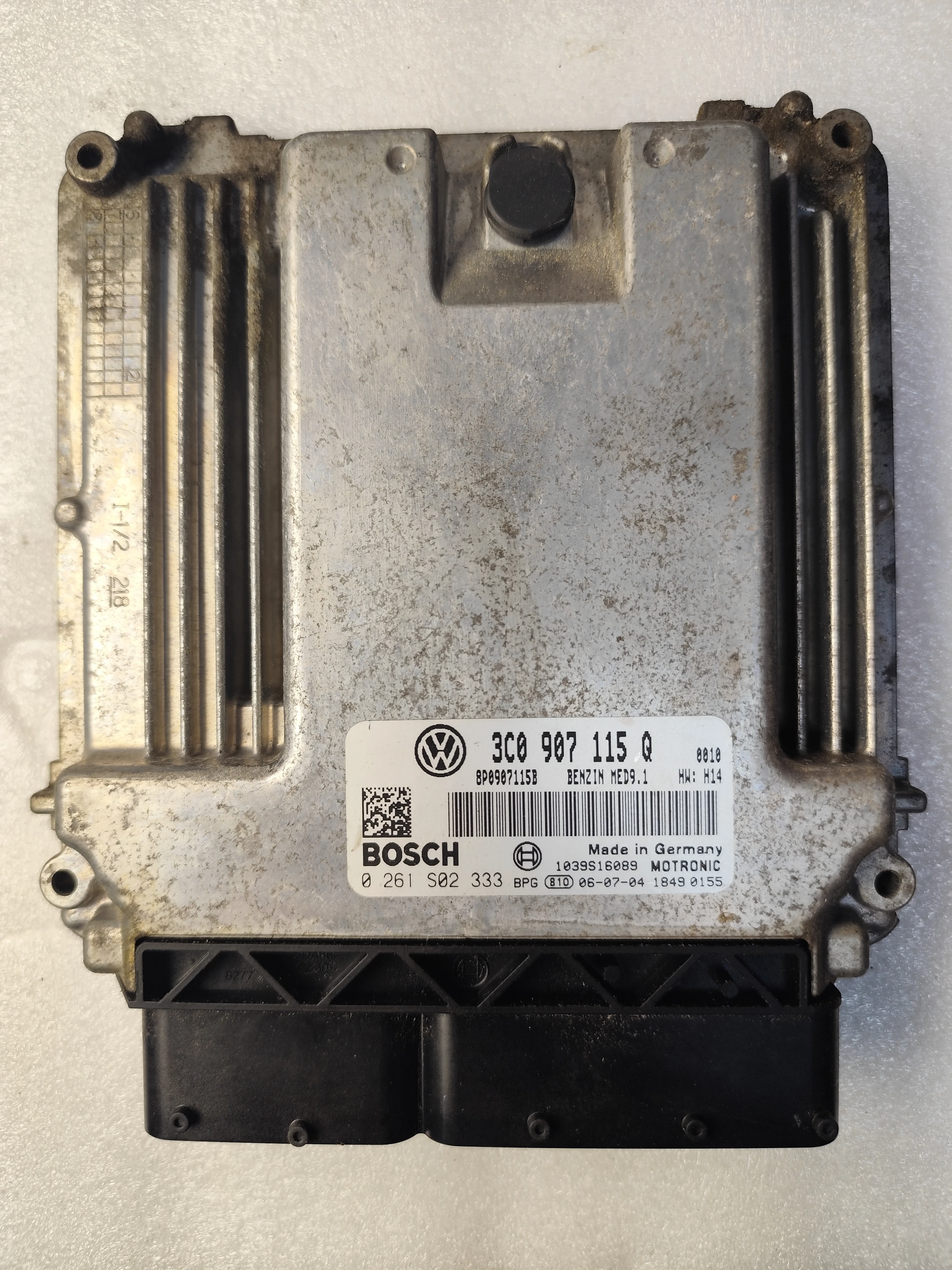 Volkswagen ECU Engine Control Units | 3C0907115Q | Bosch 0261S02333 | H14 | Genuine Used