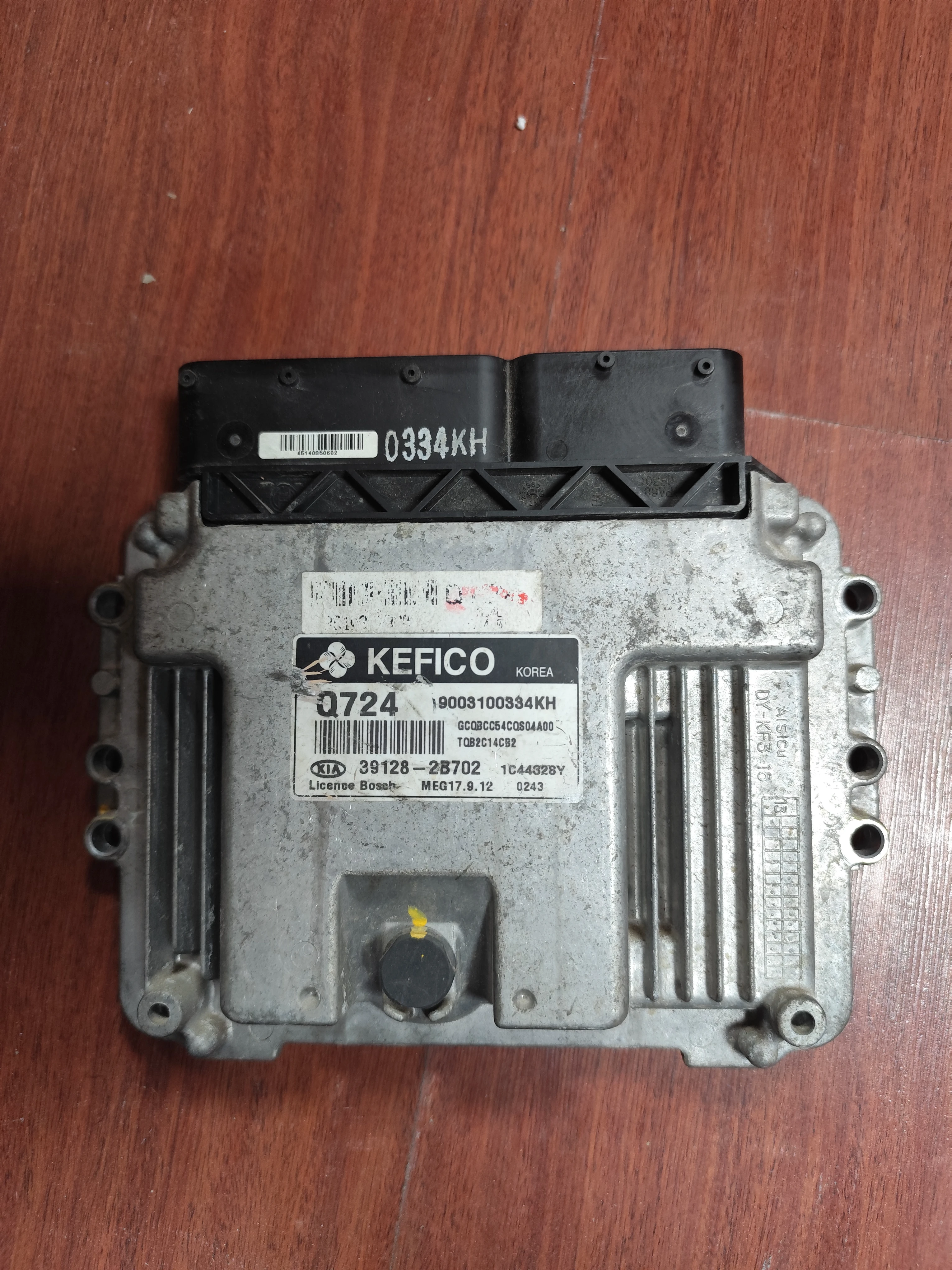 Kia ECU – Engine Control Units | 391282B702 | Kefico 19003100334KH | Genuine Used