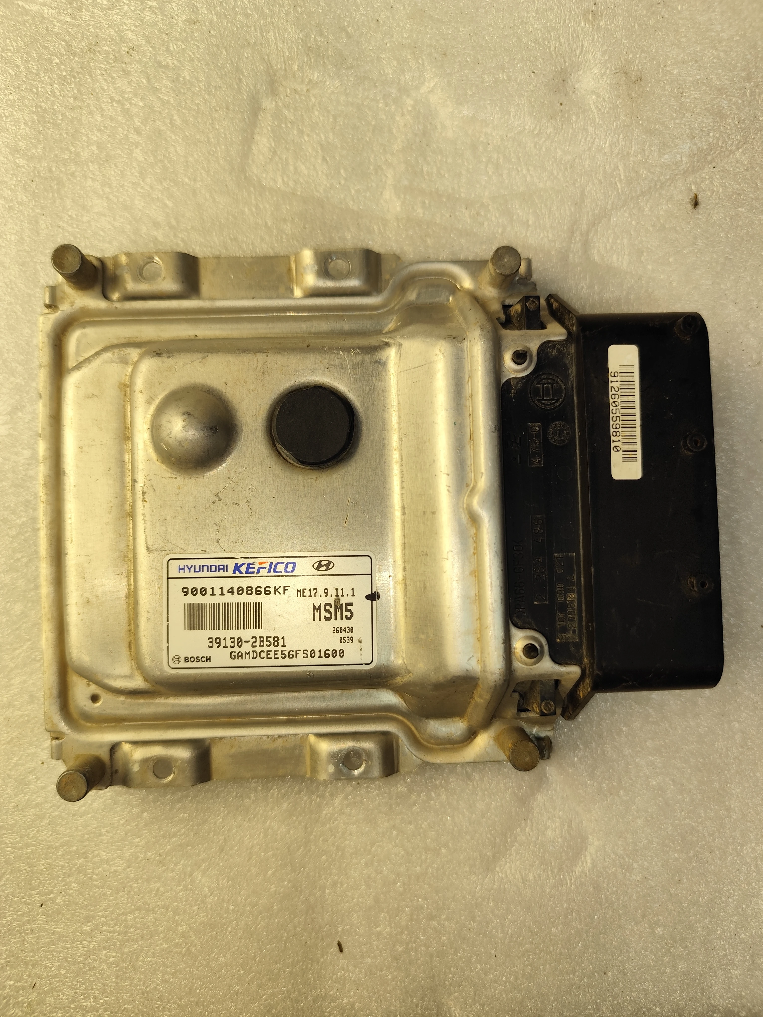 Hyundai ECU – Engine Control Units | 391302B581 | Bosch 9001140866KF | Genuine Used