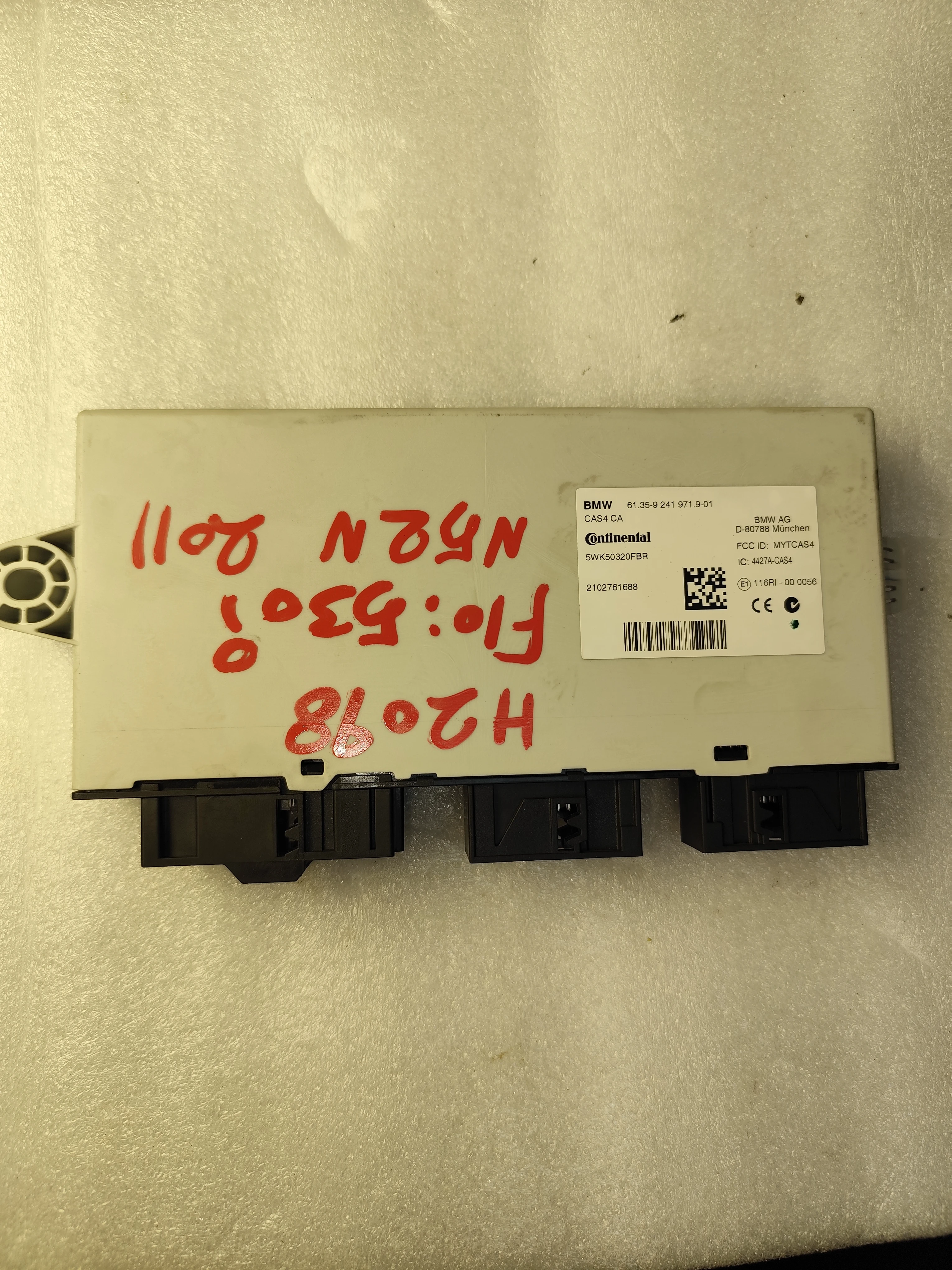 BMW Immobilizer & Security General security modules & Alarms | 61.359241971.9 | Continental 5WK50320FBR | Genuine Used
