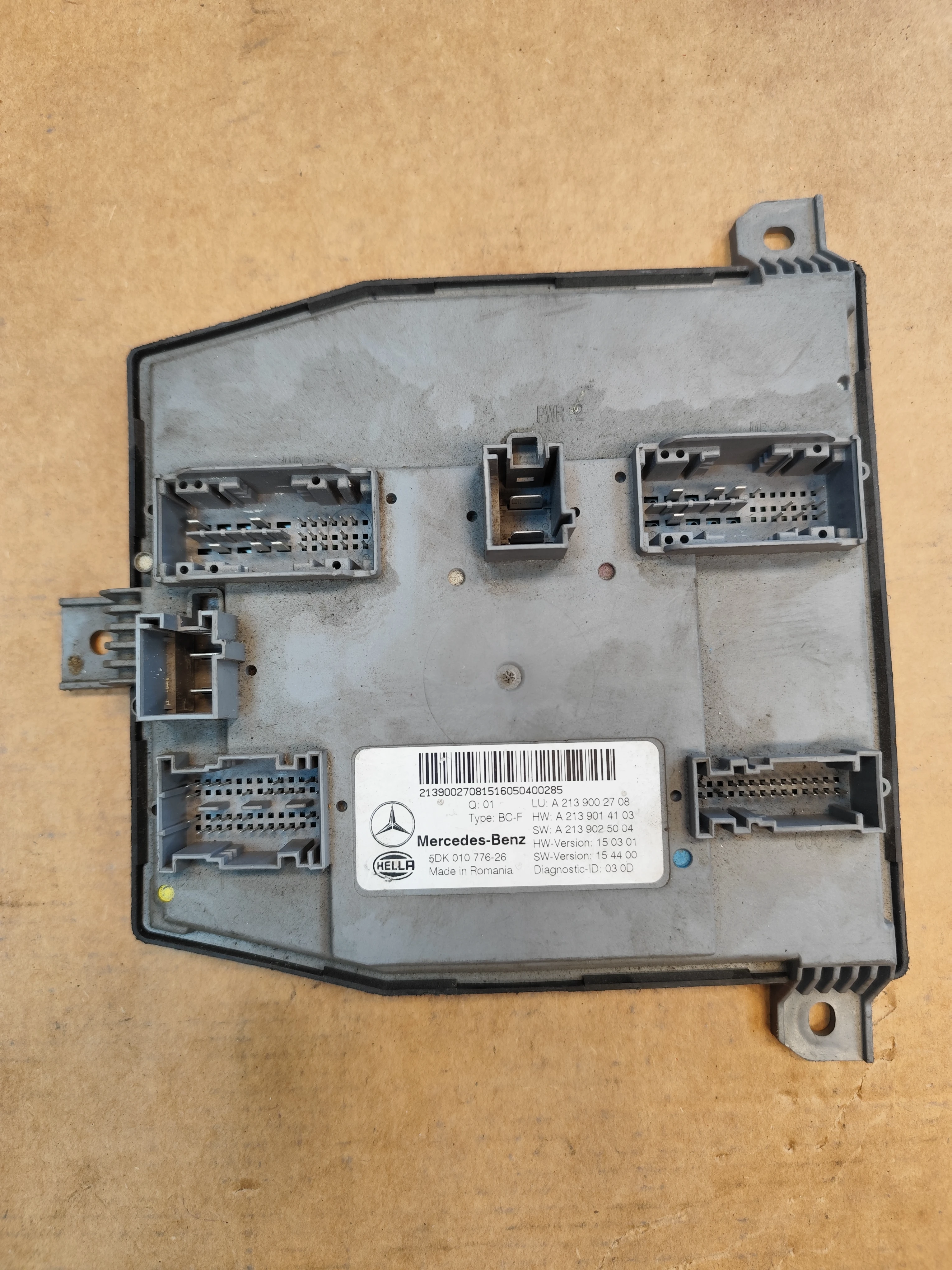 Mercedes-Benz BCM – Body Control Modules (SAM Units) | A2139002708 | Hella 5DK01077626 | Genuine Used