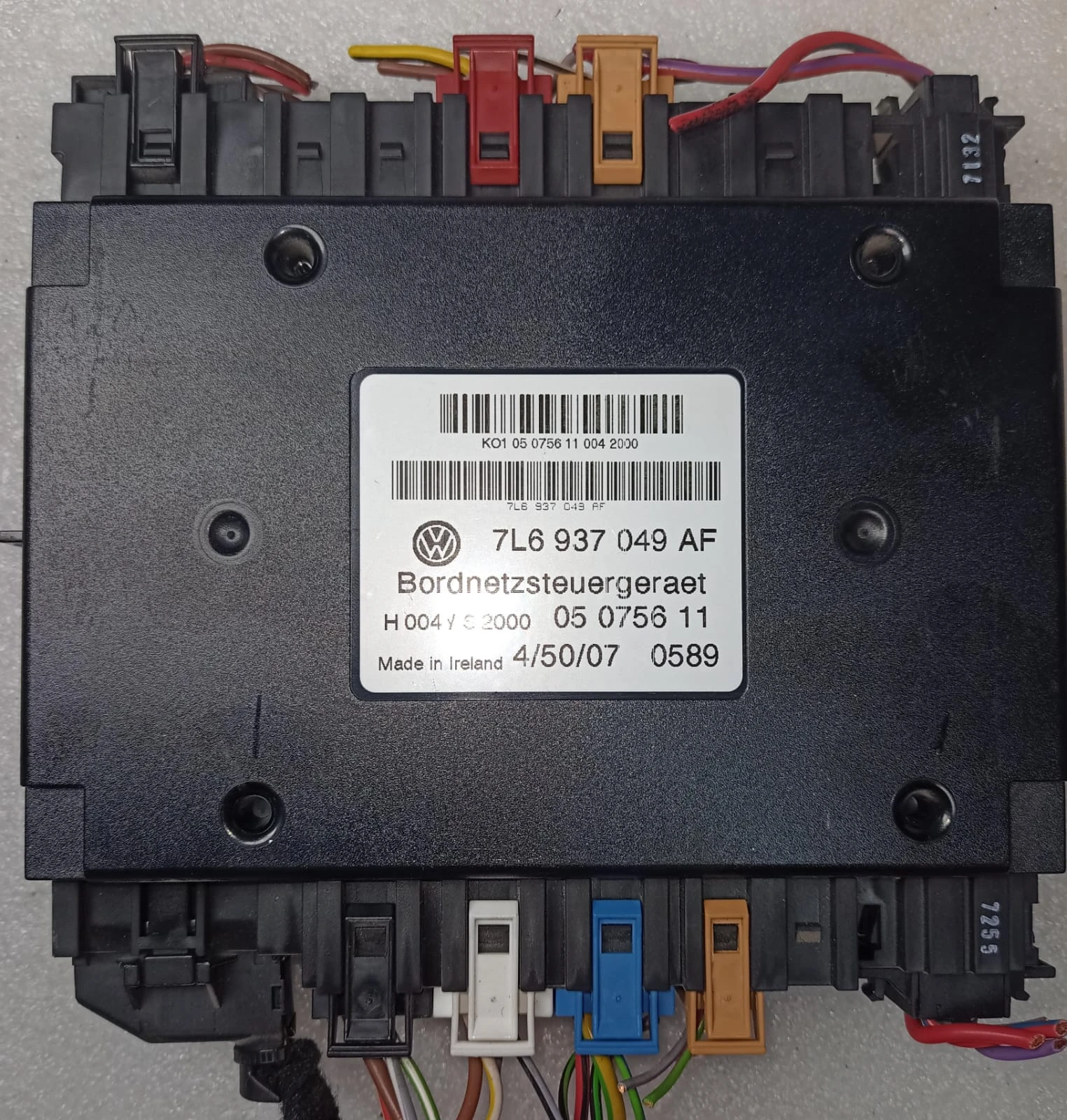 Volkswagen BCM – Body Control Modules (SAM Units) | 7L6937049AF | 05075611 | Genuine Used