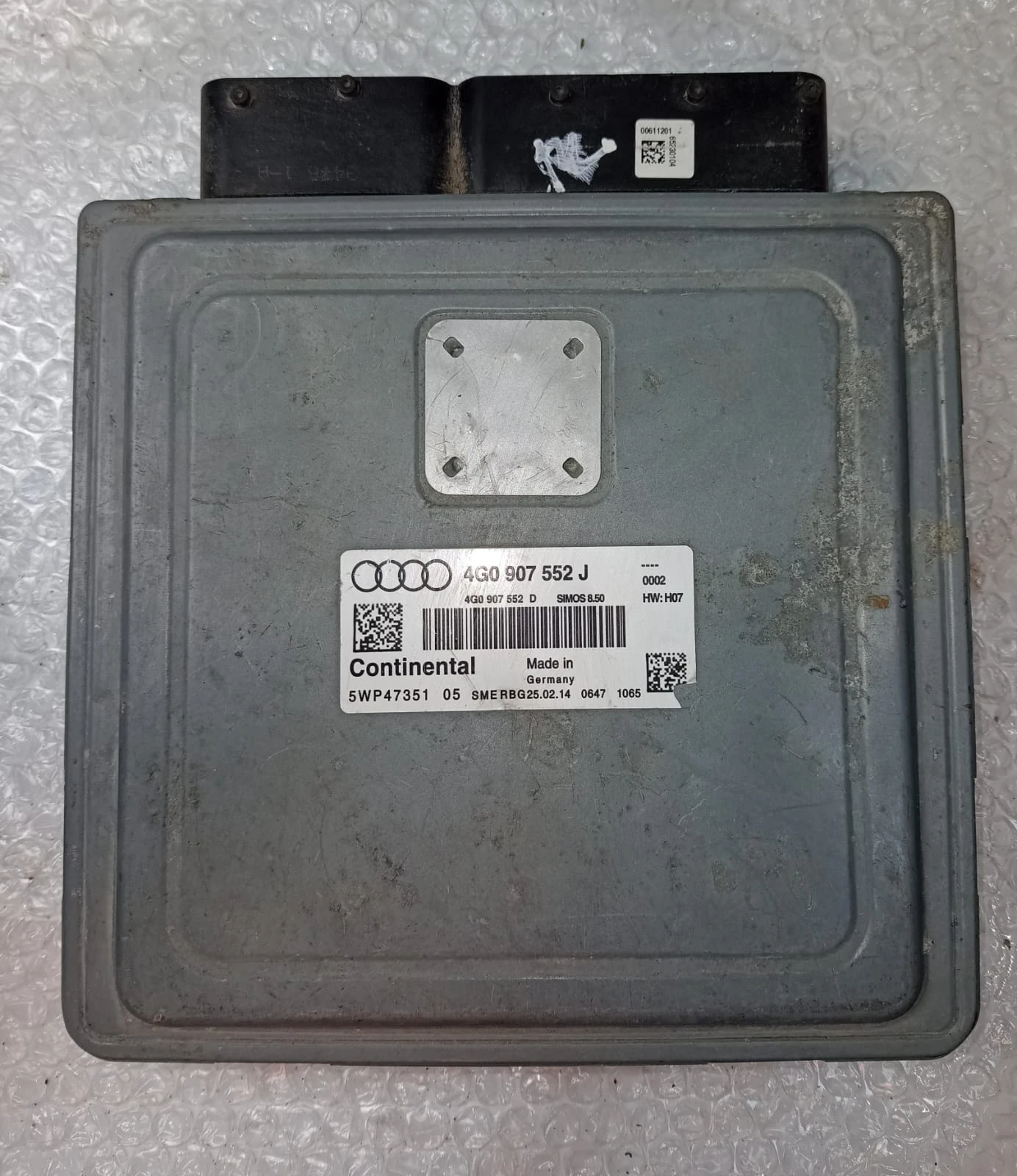 Audi ECU Engine Control Units | 4G0907552J | Continental 5WP4735105 | H07 | Genuine Used