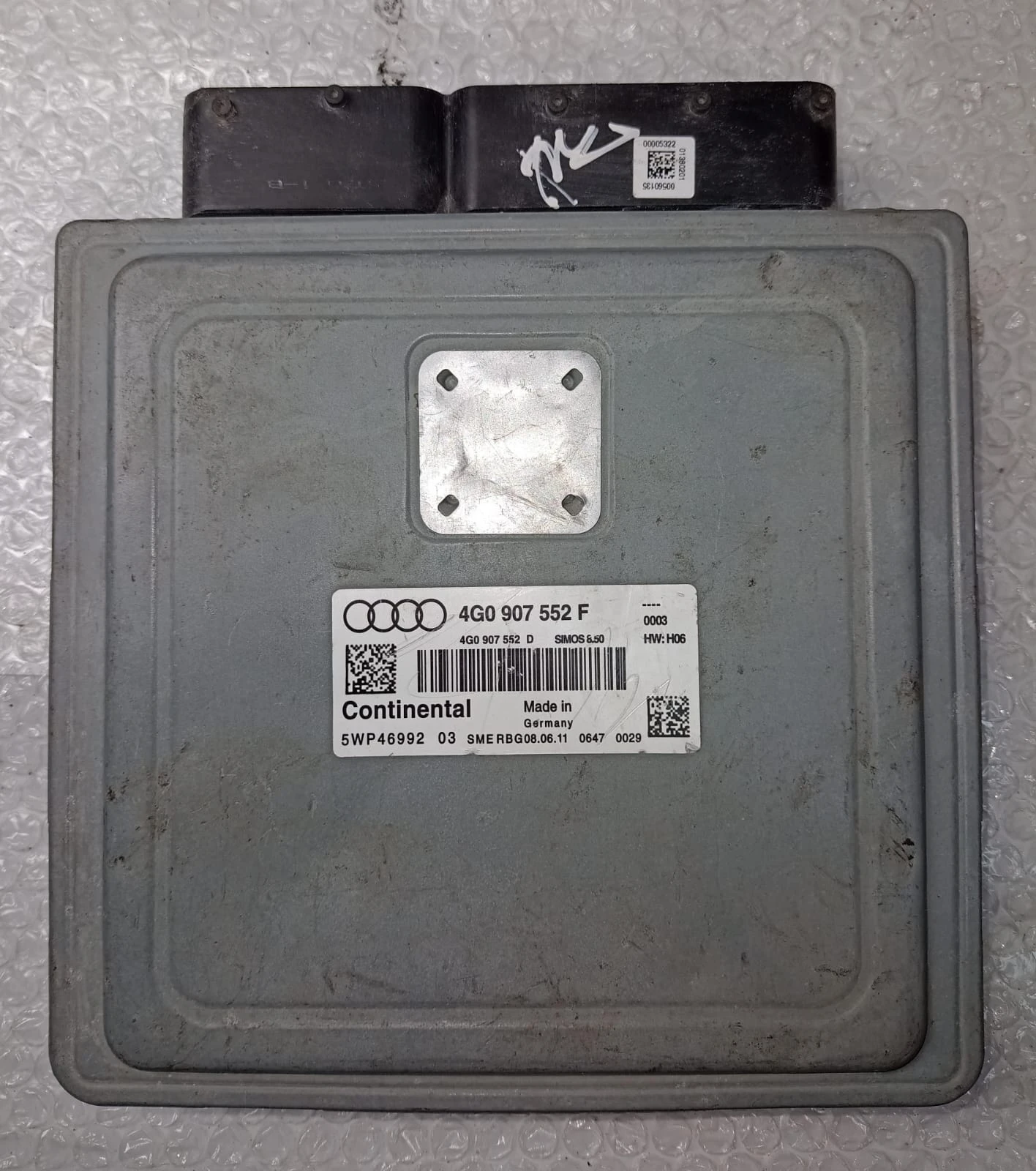 Audi ECU – Engine Control Units | 4G0907552F | Continental 5WP46992 | Genuine Used