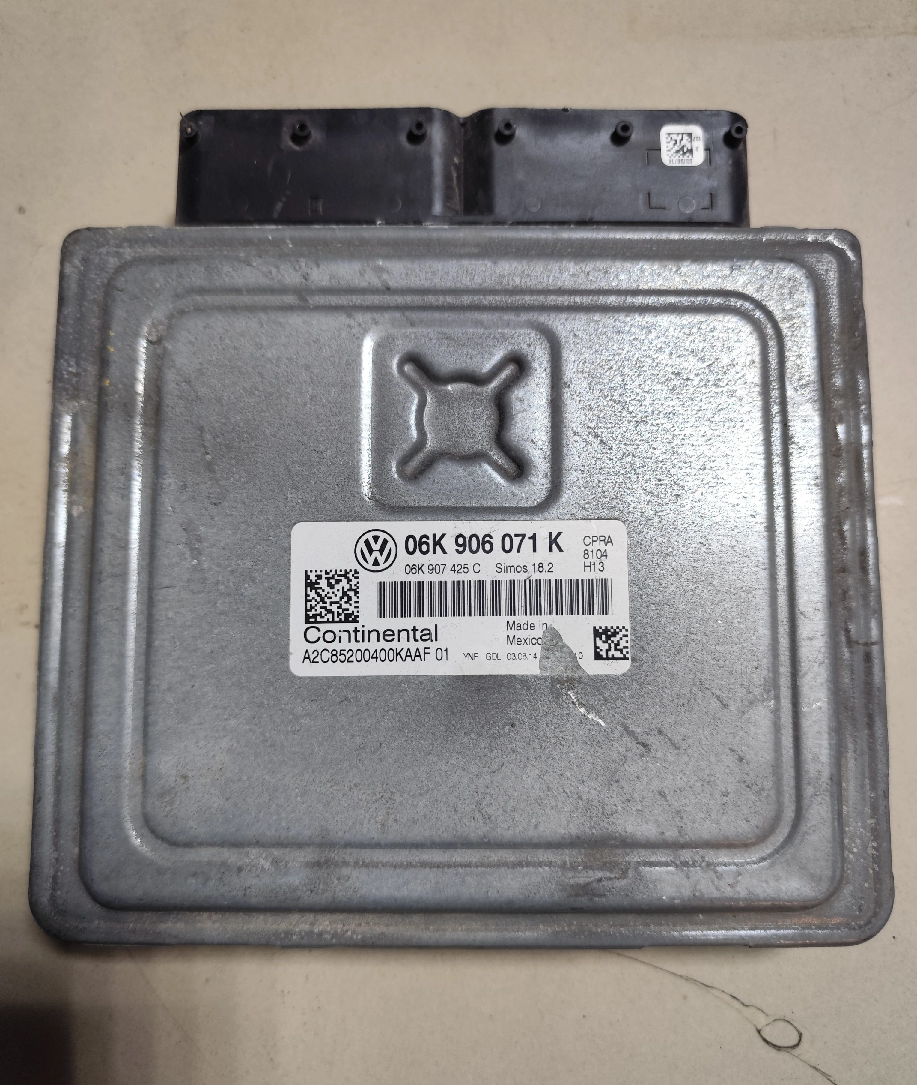 Volkswagen ECU – Engine Control Units | 06K906071K | Continental A2C85200400KAAF | Genuine Used