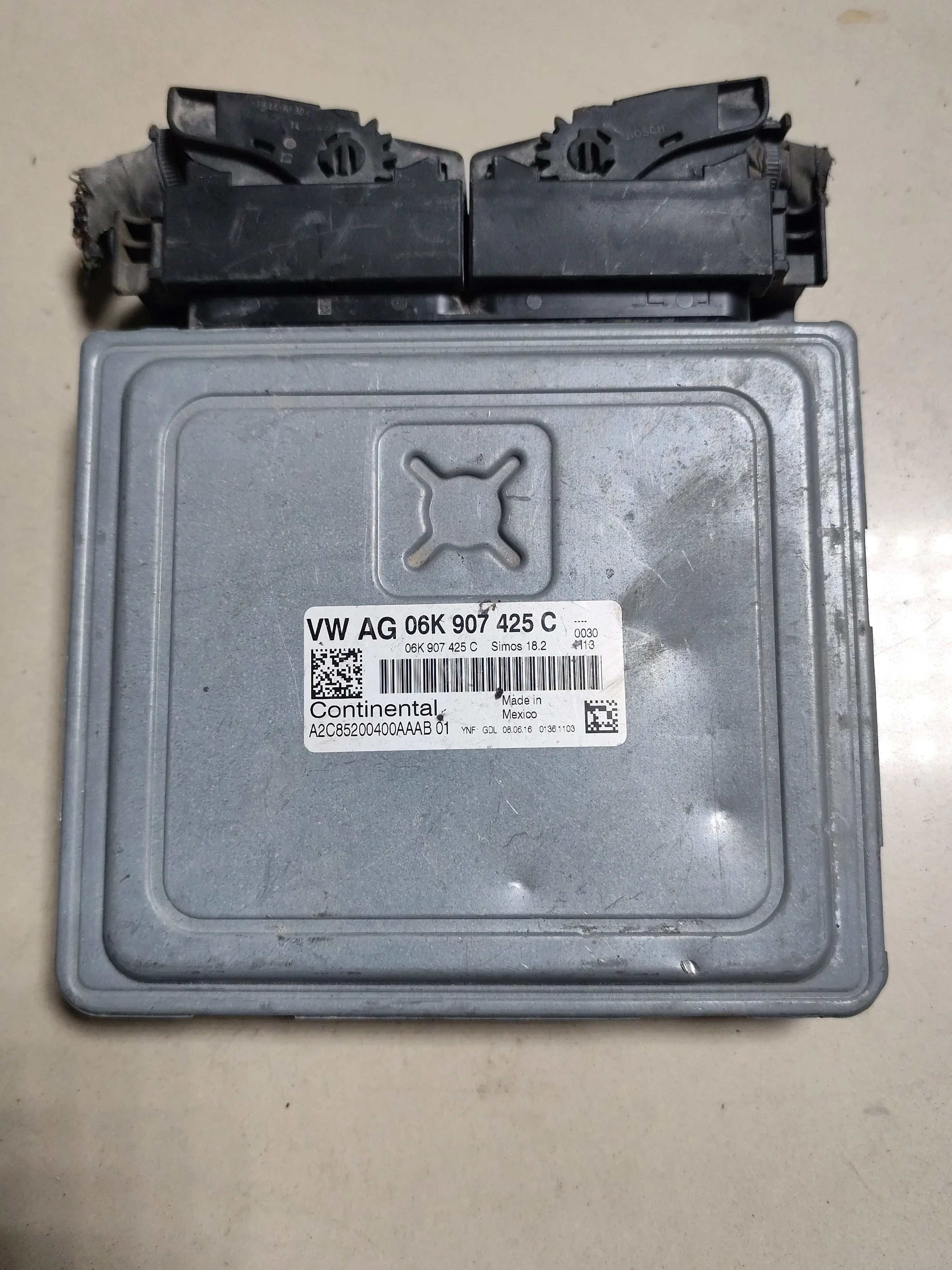 Volkswagen ECU – Engine Control Units | 06K907425C | Continental A2C85200400AAAB01 | Genuine Used