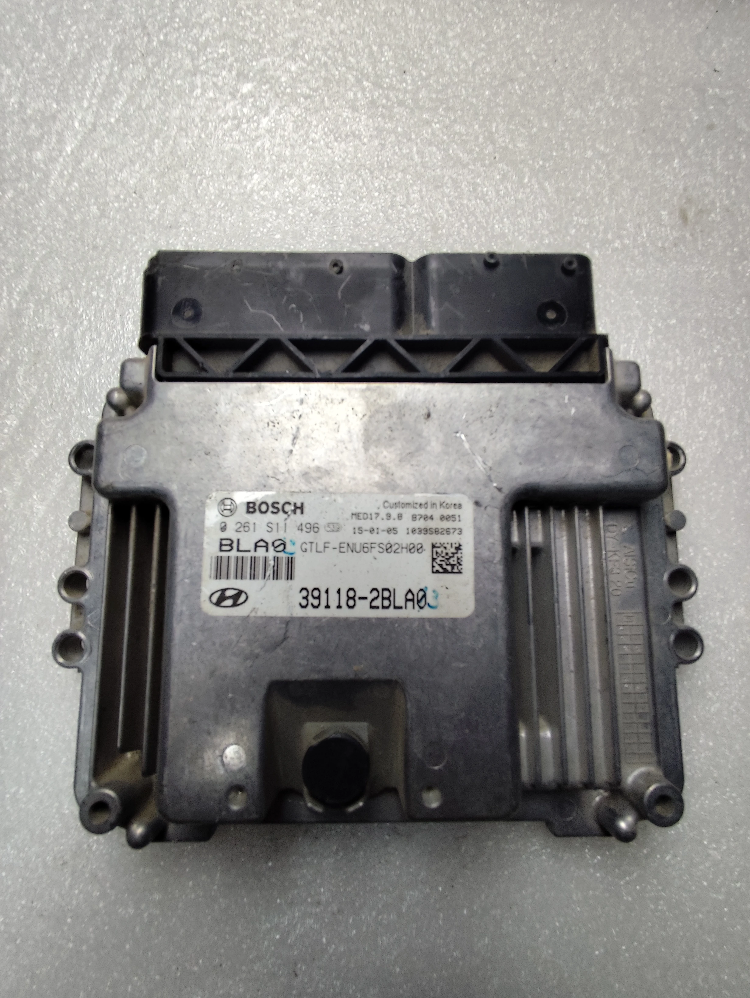 Hyundai ECU – Engine Control Units | 391182BLA0 | Bosch 0261S11496 | Genuine Used