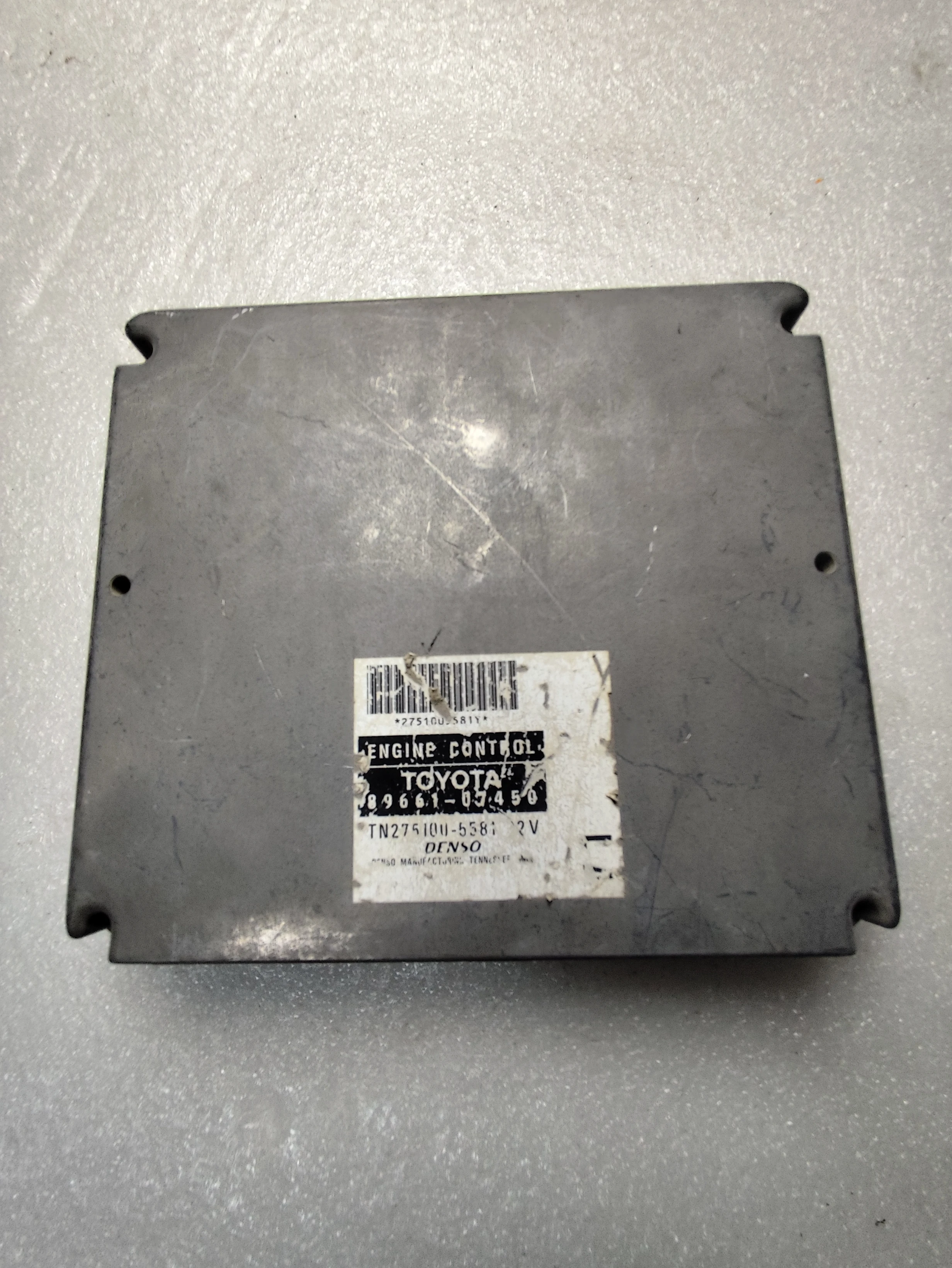 Toyota ECU – Engine Control Units | 8966107450 | Denso TN2751005581 | Genuine Used