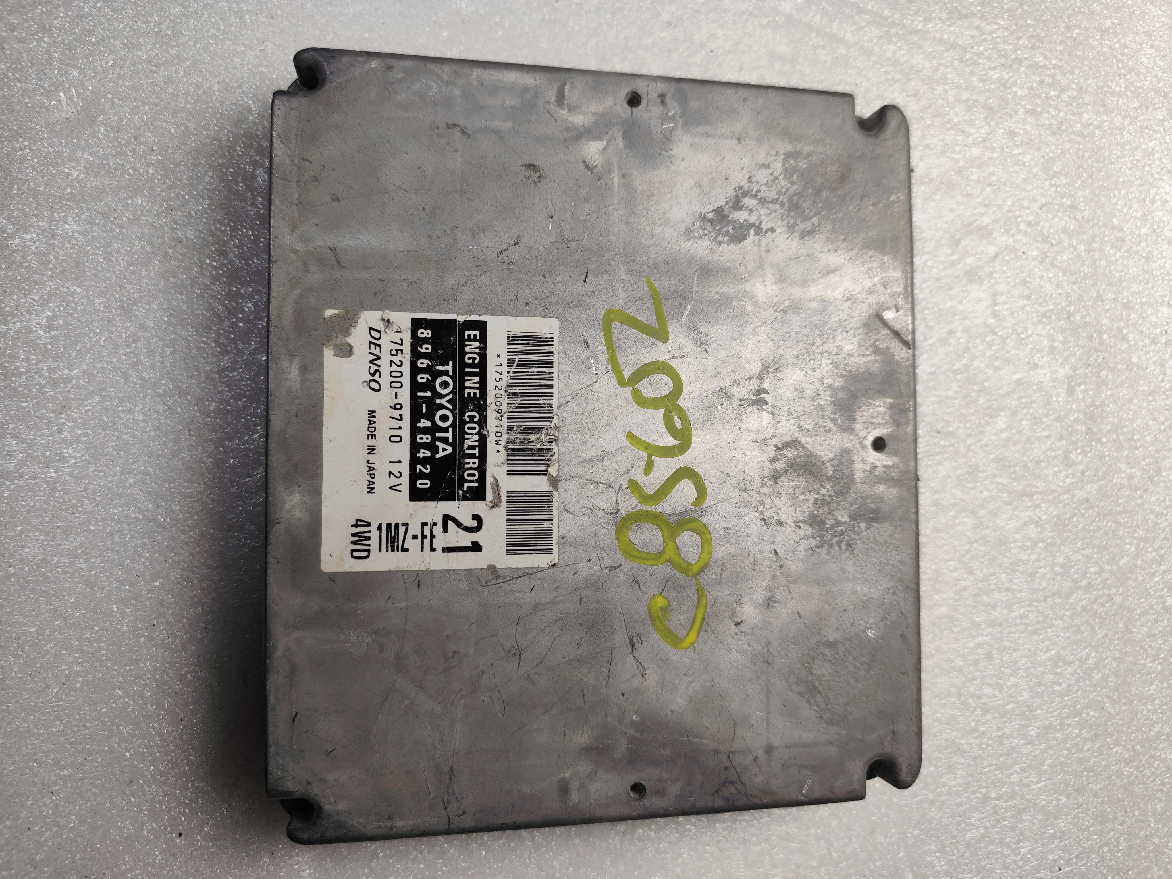 Toyota ECU – Engine Control Units | 8966148420 | Denso 1752009710 | Genuine Used