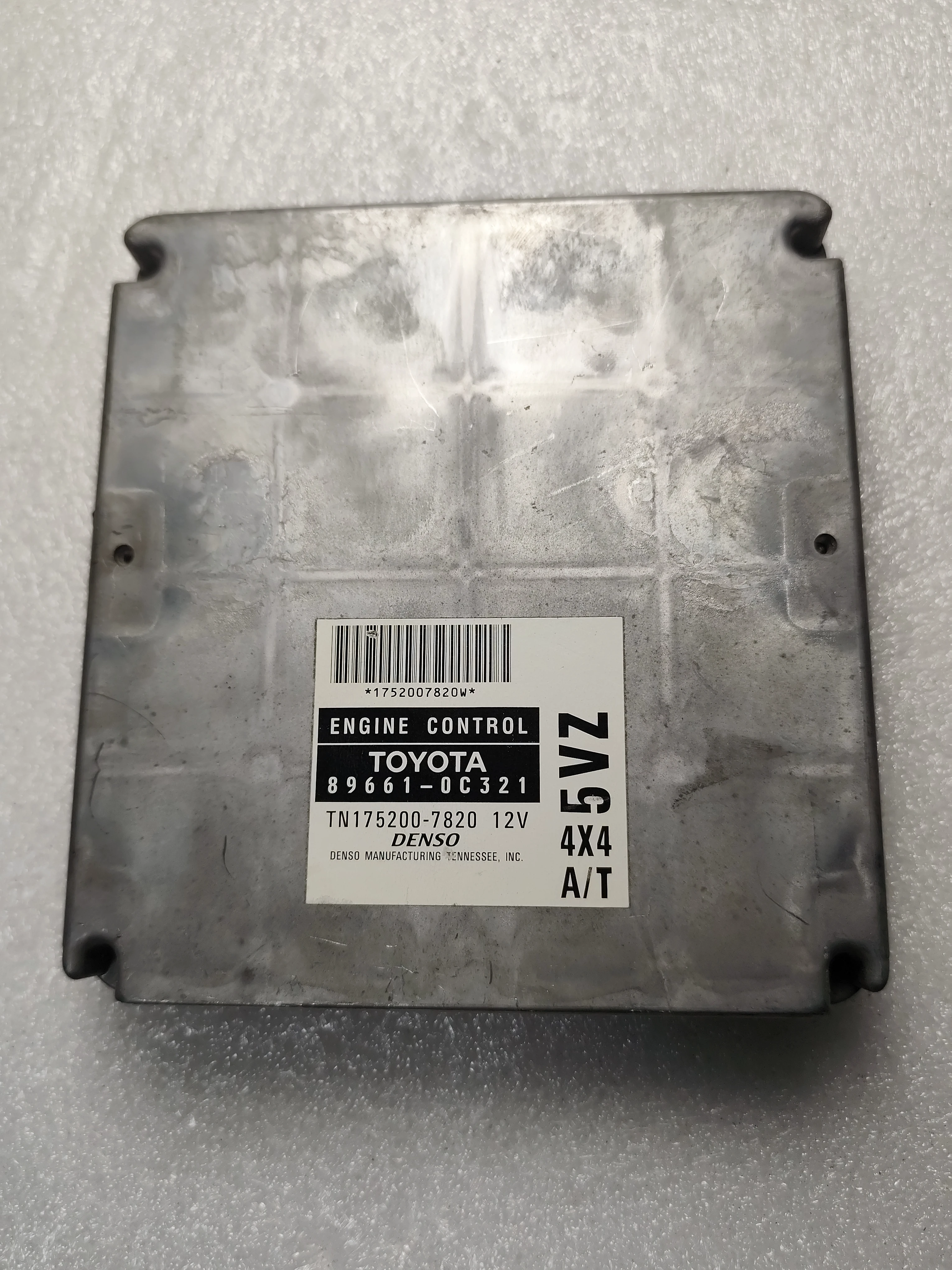 Toyota ECU – Engine Control Units | 896610C321 | Denso TN1752007820 | Genuine Used
