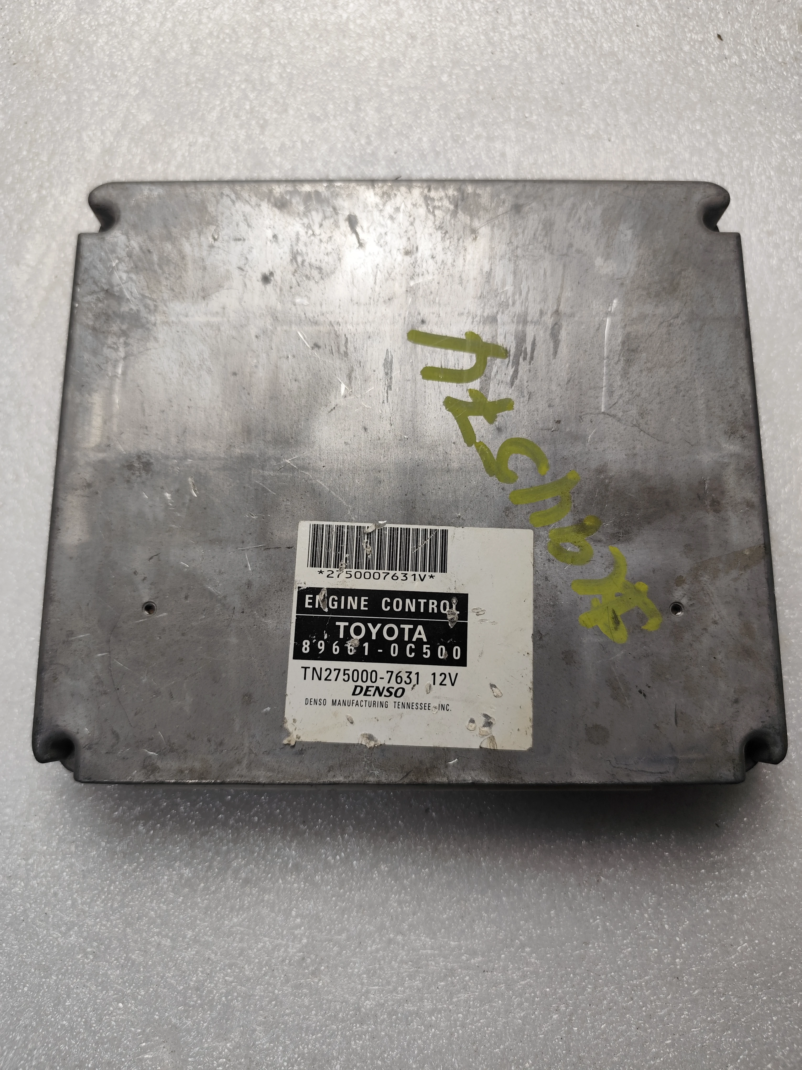 Toyota ECU – Engine Control Units | 896610C500 | Denso TN2750007631 | Genuine Used