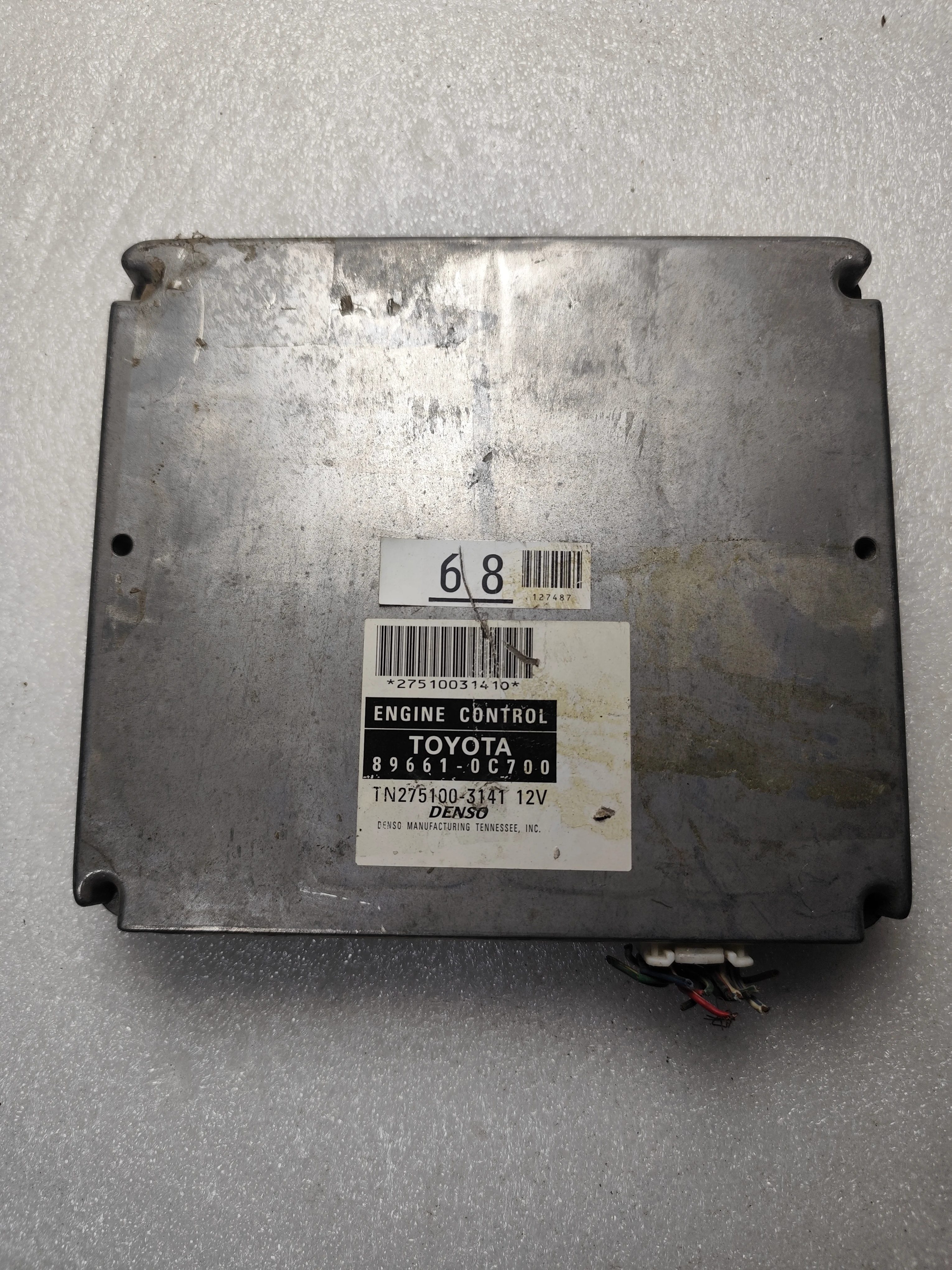 Toyota ECU – Engine Control Units | 896610C700 | Denso TN2751003141 | Genuine Used