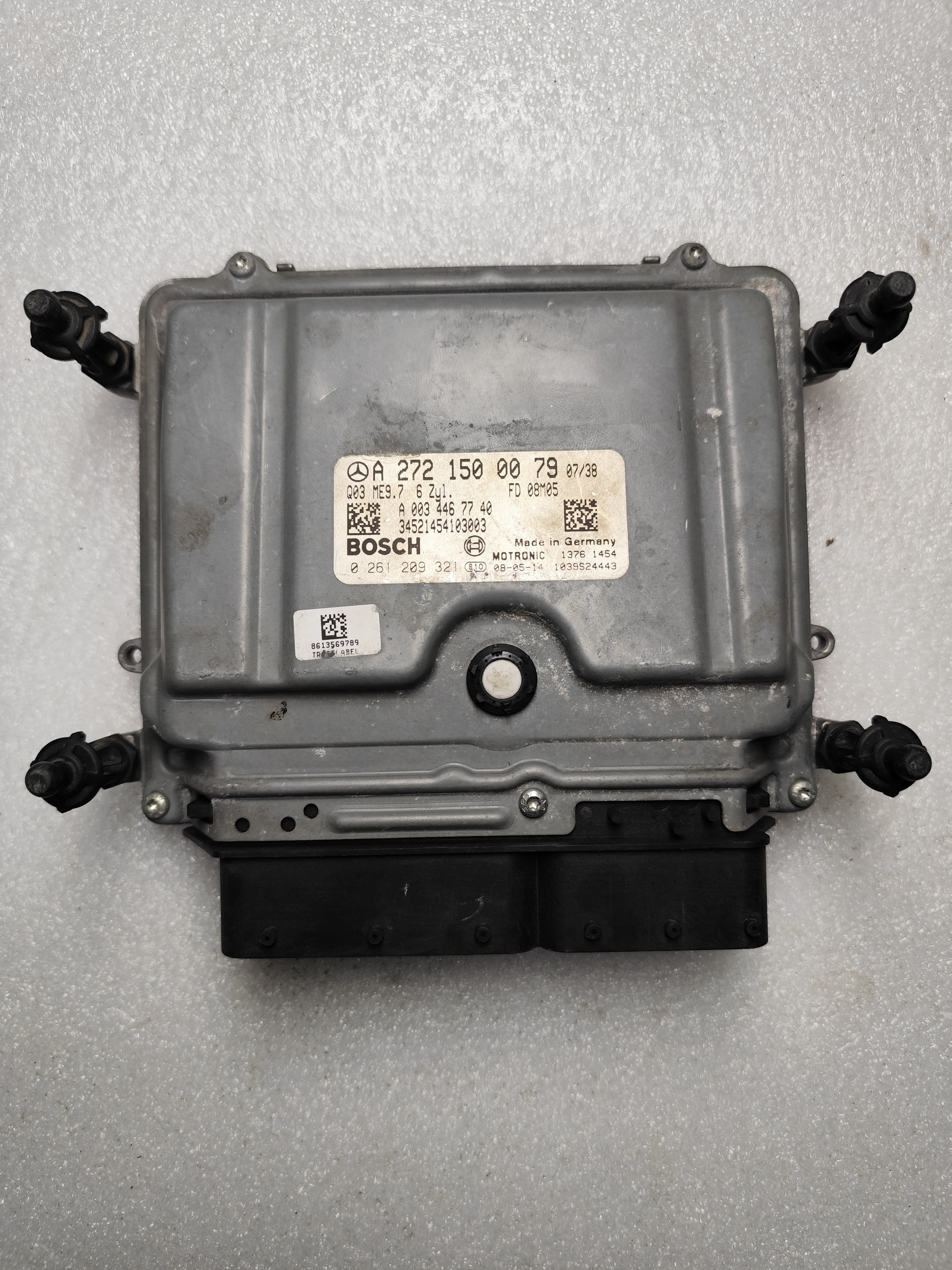 Mercedes-Benz ECU – Engine Control Units | A2721500079 | Bosch 0261209321 | Genuine Used