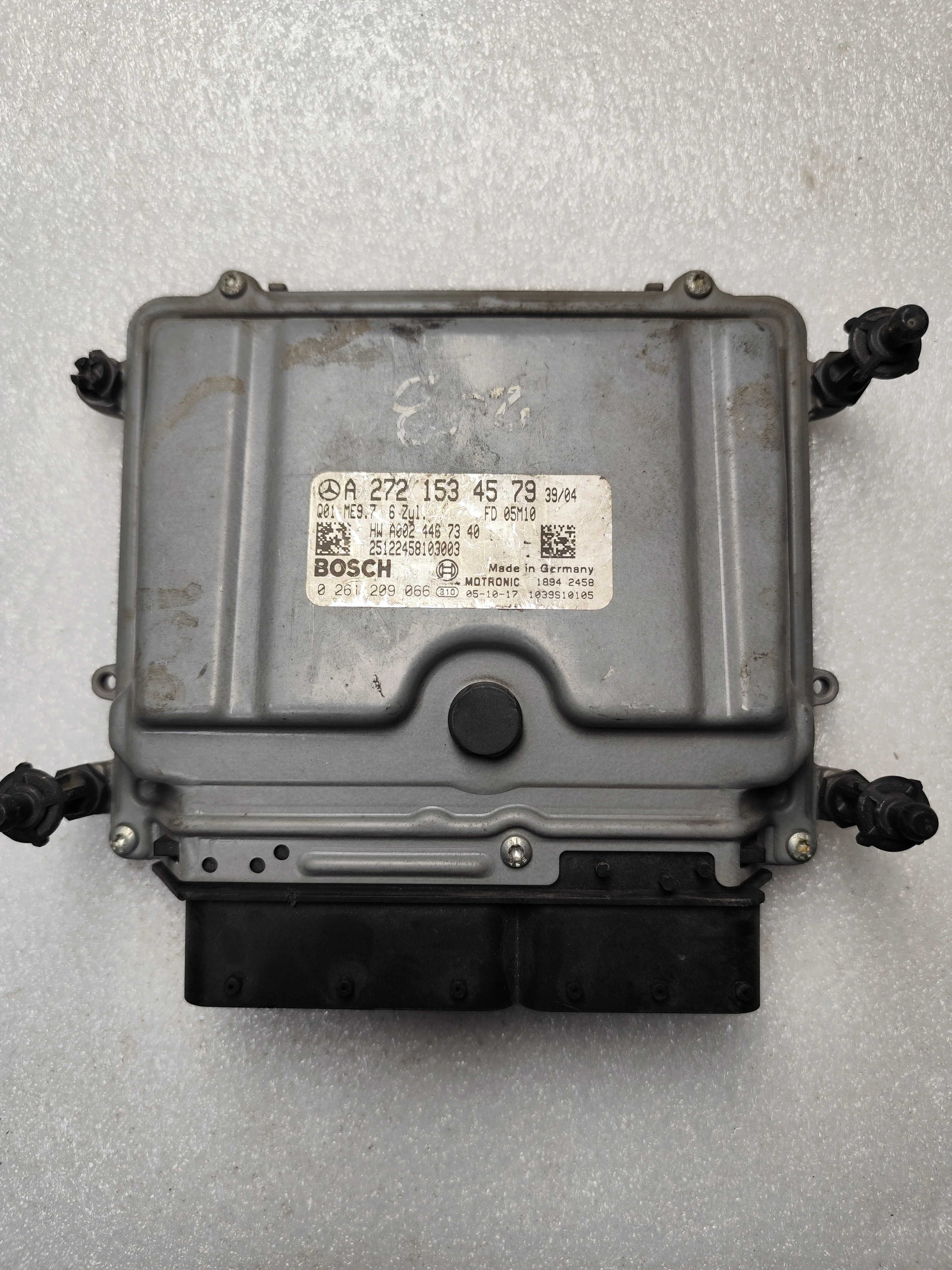 Mercedes-Benz ECU – Engine Control Units | A2721534579 | Bosch 0261209066 | Genuine Used