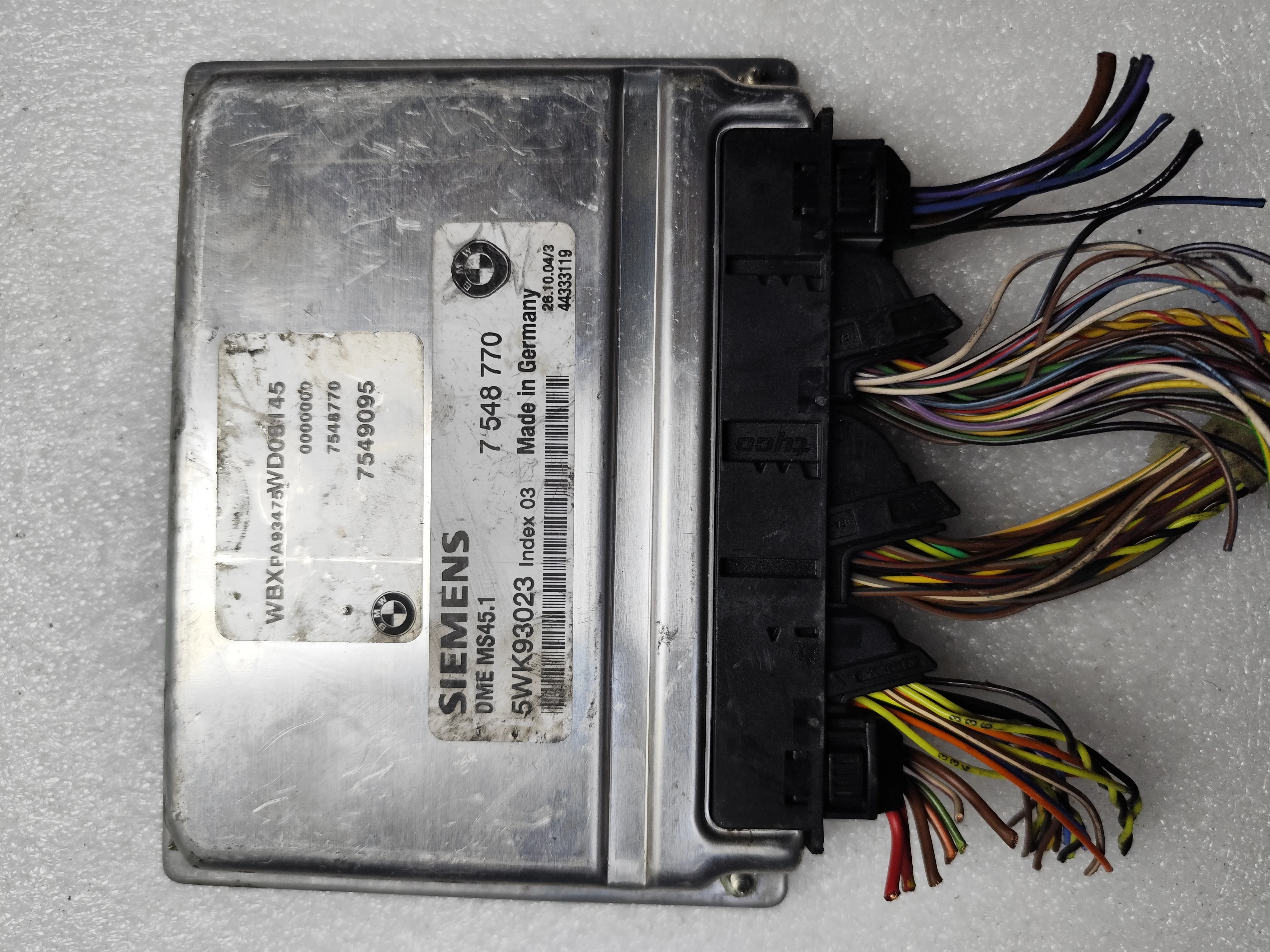 BMW ECU – Engine Control Units | 7548770 | Siemens 5WK93023 | Genuine Used