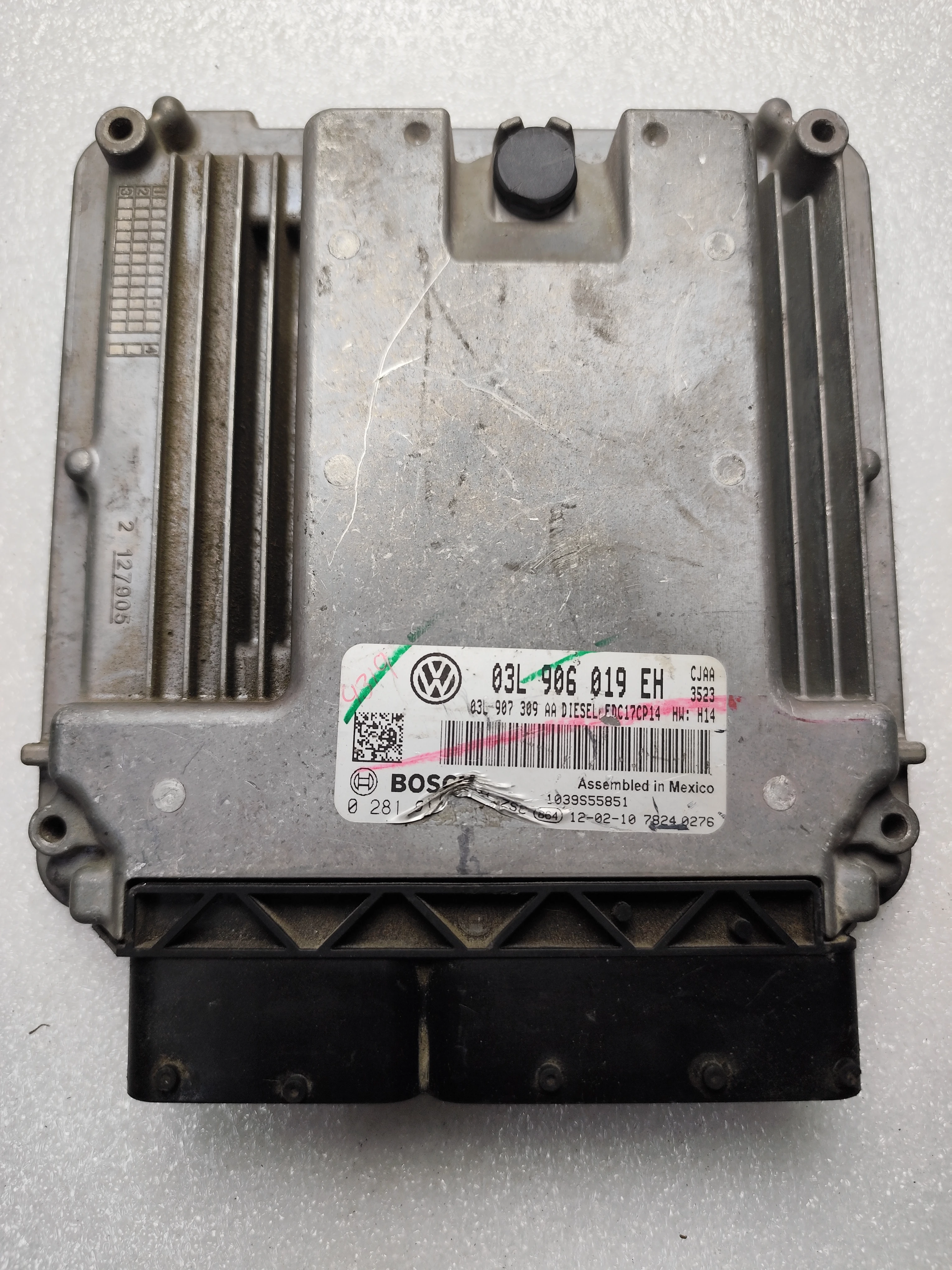 Volkswagen ECU – Engine Control Units | 03L906019EH | Bosch 0281016256 | Genuine Used