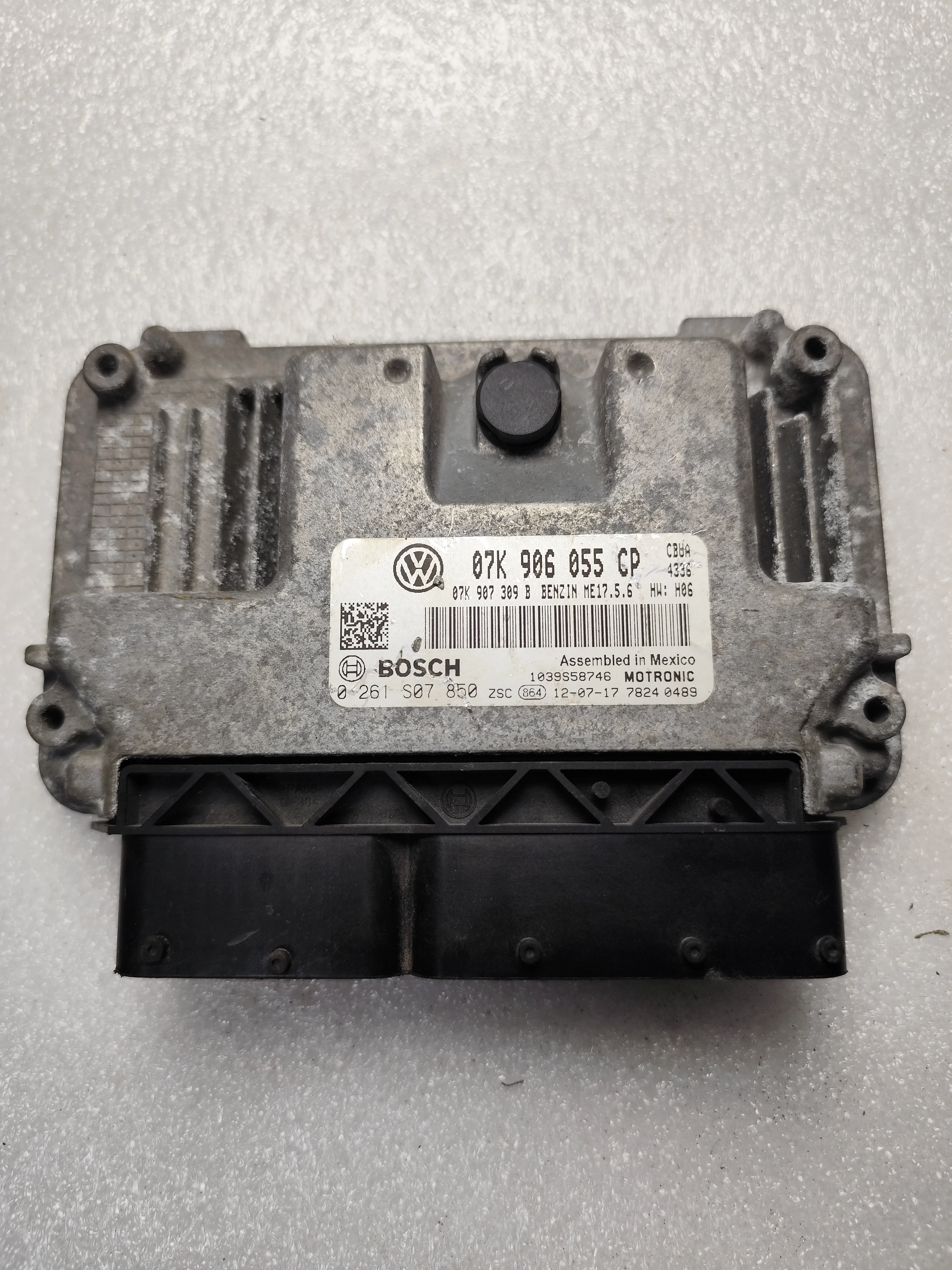Volkswagen ECU – Engine Control Units | 07K906055CP | Bosch 0261S07850 | Genuine Used