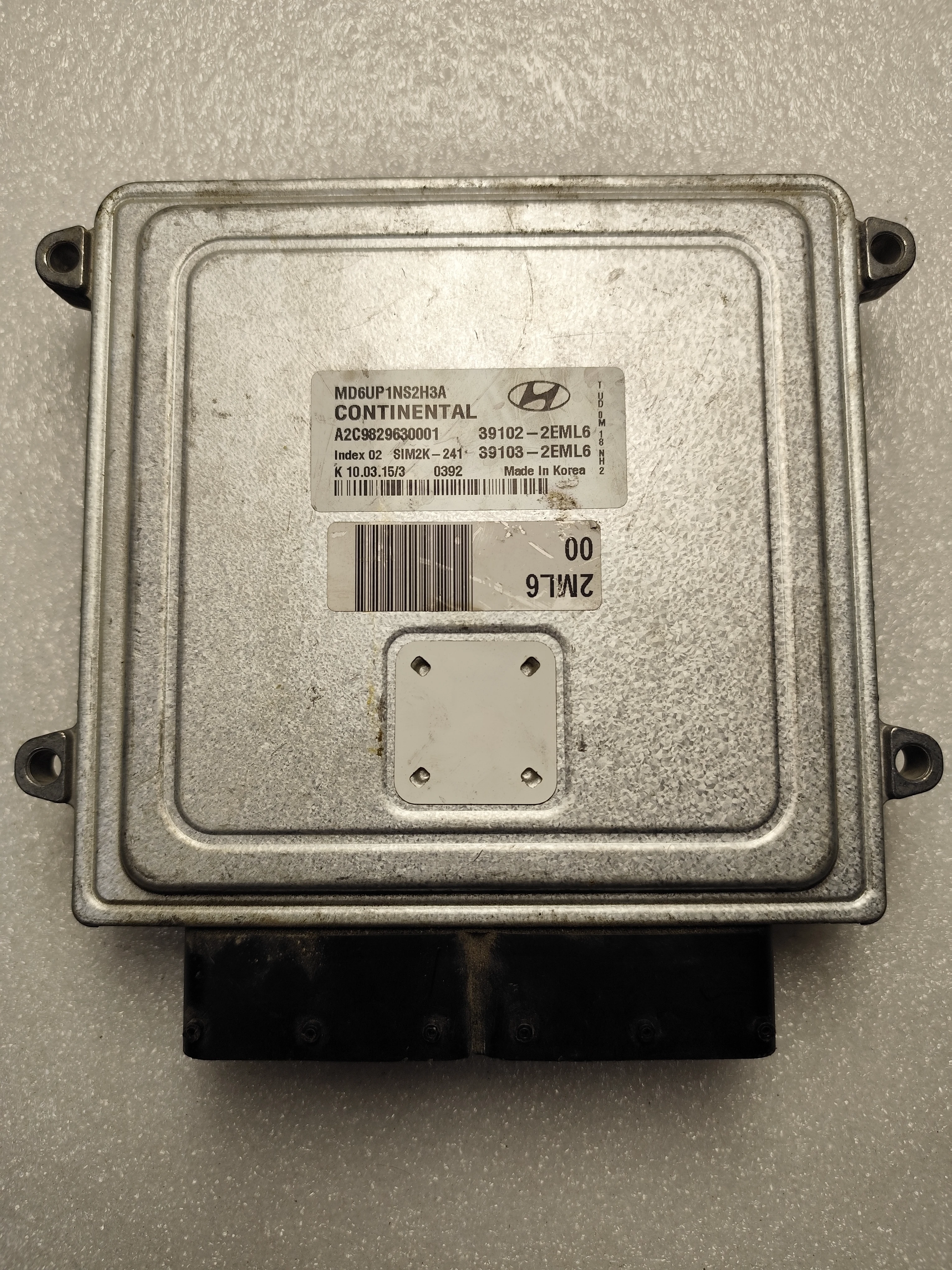 Hyundai ECU – Engine Control Units | 391022EML6 | Continental A2C9829630001 | Genuine Used