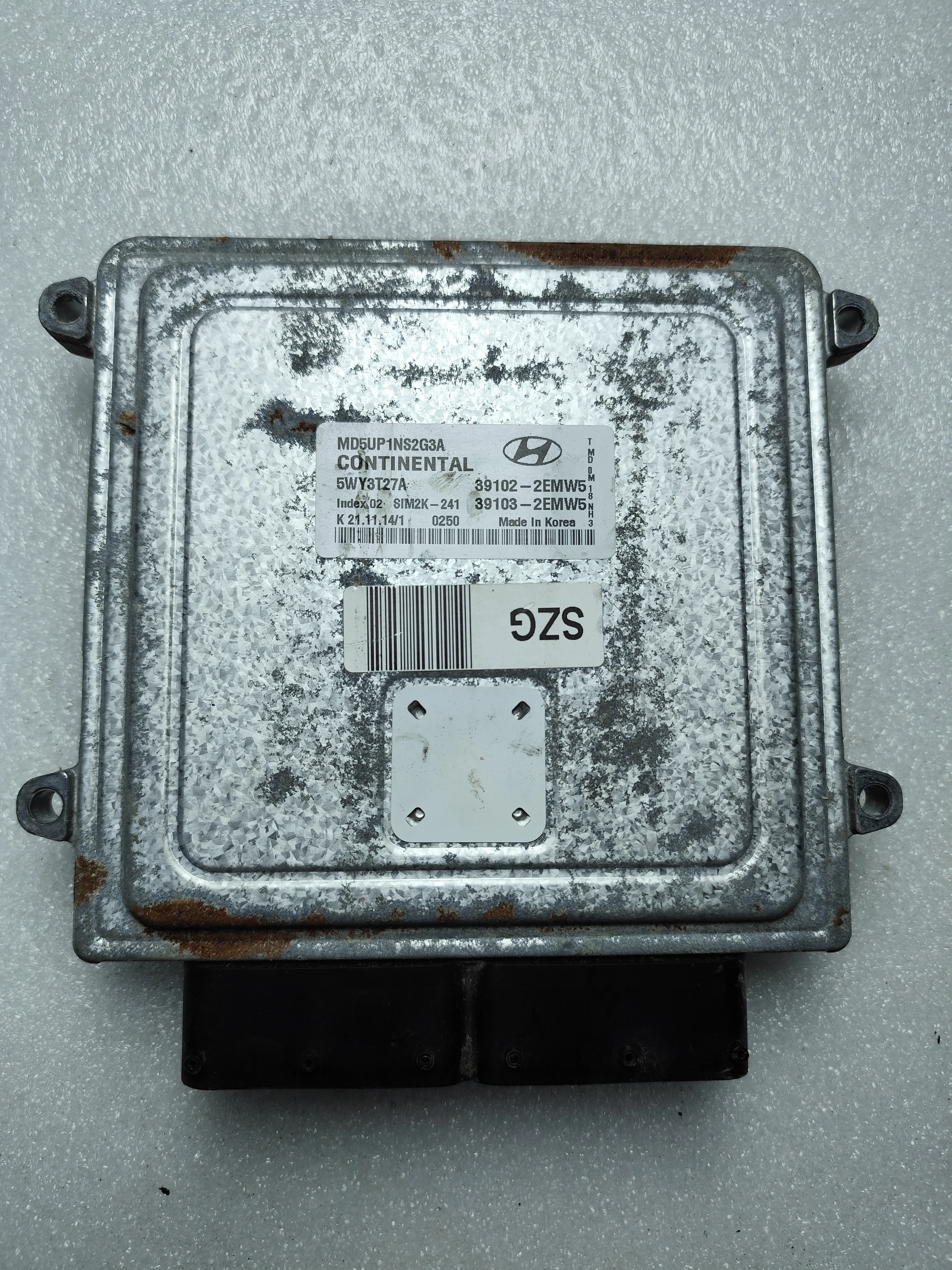 Hyundai ECU – Engine Control Units | 391022EMW5 | Continental 5WY3T27A | Genuine Used
