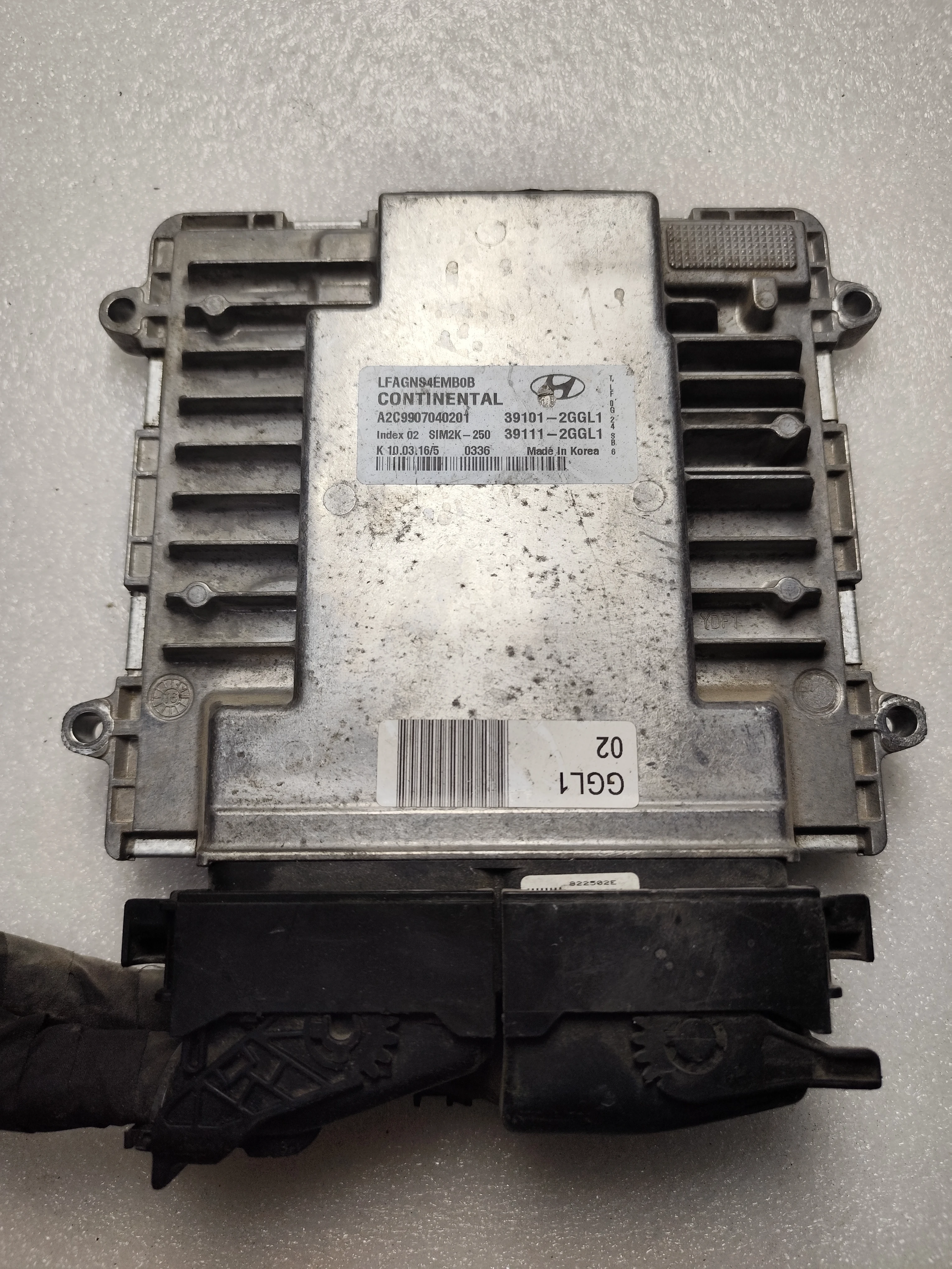 Hyundai ECU – Engine Control Units | 391012GGL1 | Continental A2C9907040201 | Genuine Used