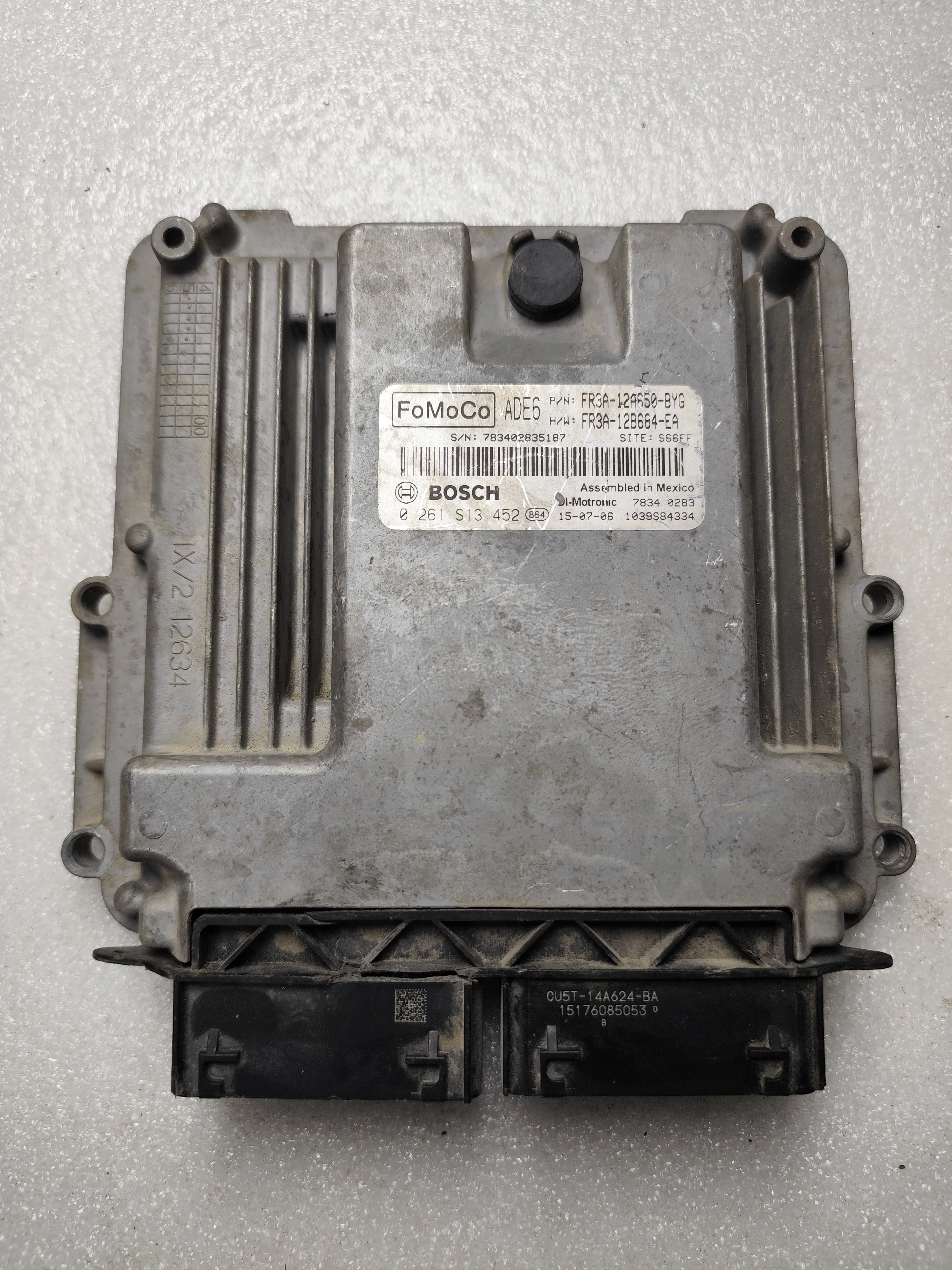 Ford ECU – Engine Control Units | FR3A12A650BYG | Bosch 0261S13452 | Genuine Used