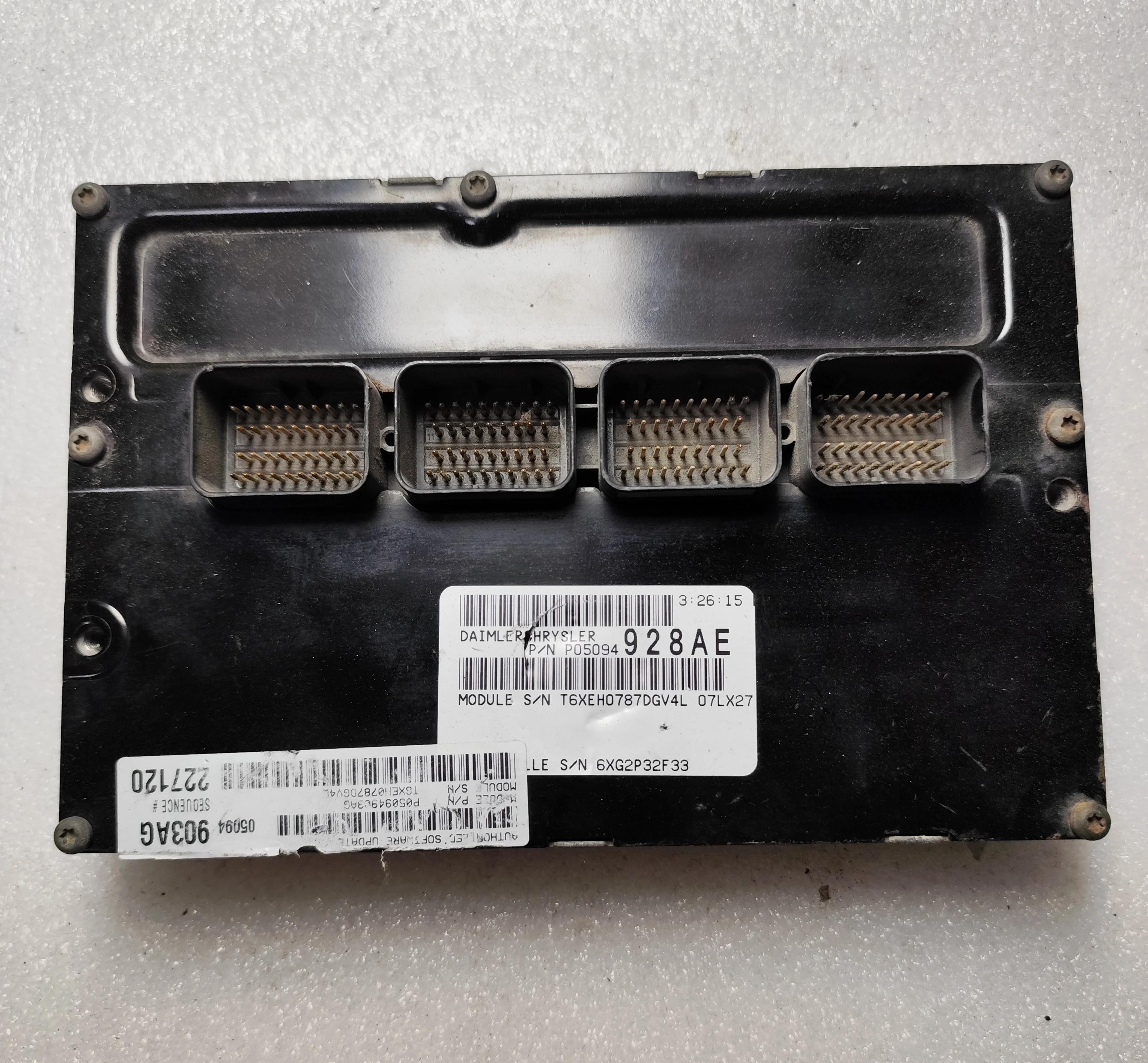 Chrysler ECU – Engine Control Units | P05094928AE | P05094903AG | Genuine Used