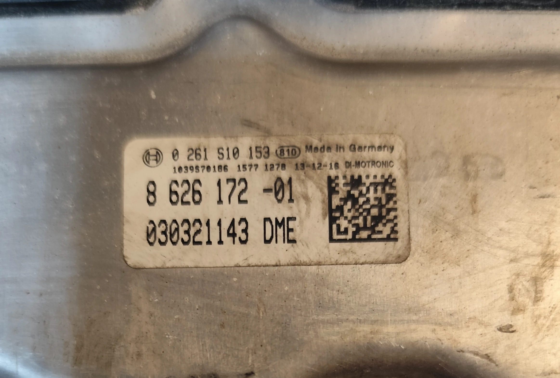 BMW ECU – Engine Control Units | 8626172 | Bosch 0261510159 | Genuine Used