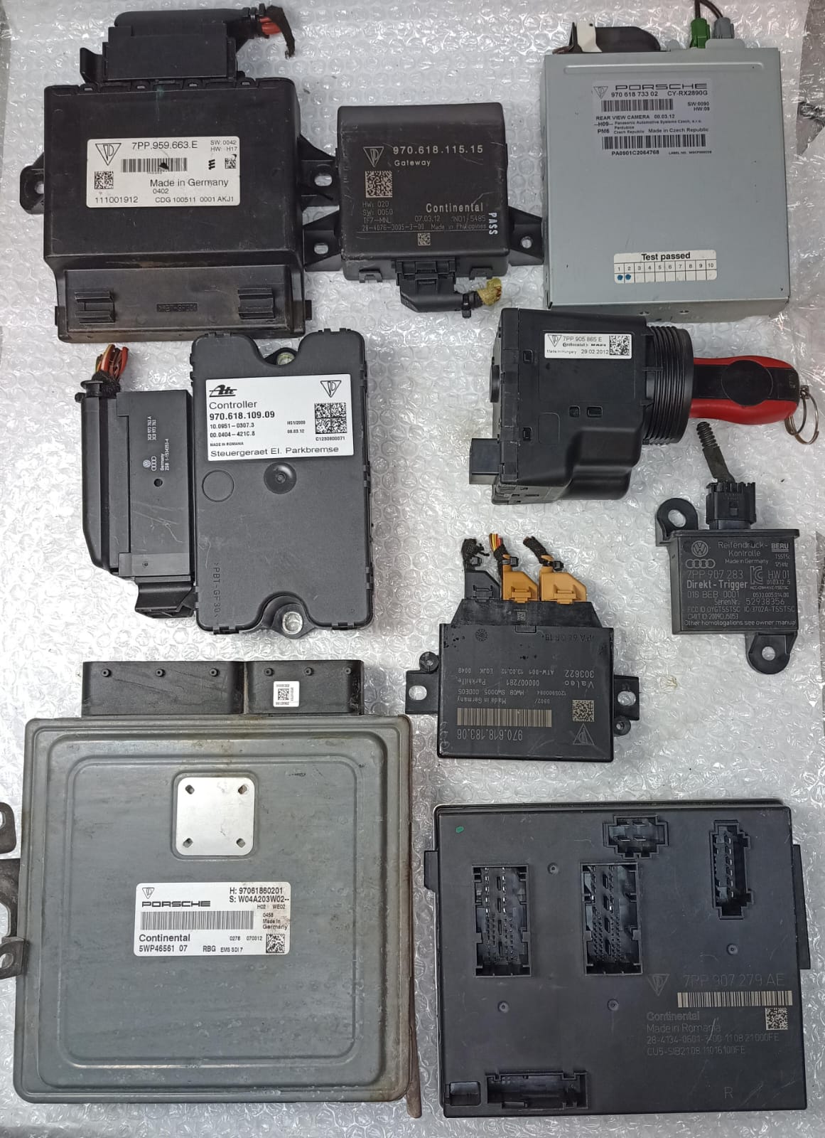 Porsche Panamera (970) complete starting kit / immobilizer SET 97061860201SET