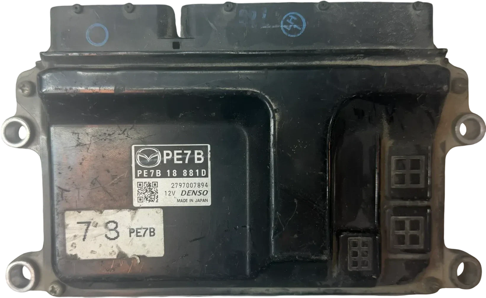 Mazda ECU Engine Control Units | PE7B18881D | Denso 2797007894 | Genuine Used