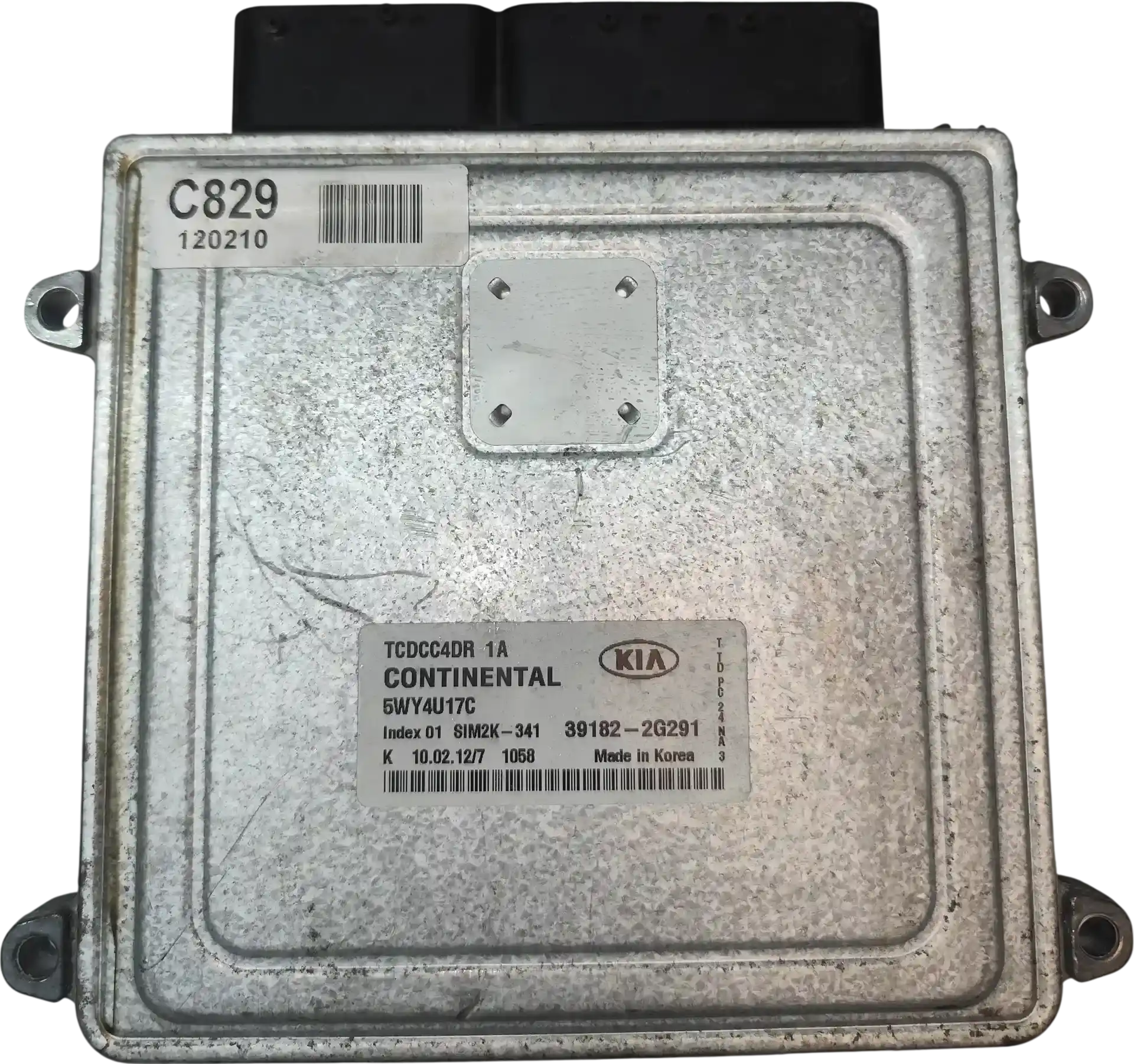 Kia ECU Engine Control Units | 391822G291 | Continental 5WY4U17C | Genuine Used