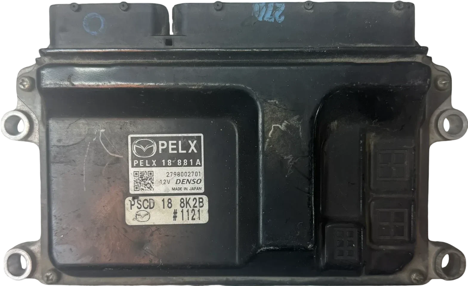 Mazda ECU Engine Control Units | PELX18881A | Denso 2798002701 | Genuine Used