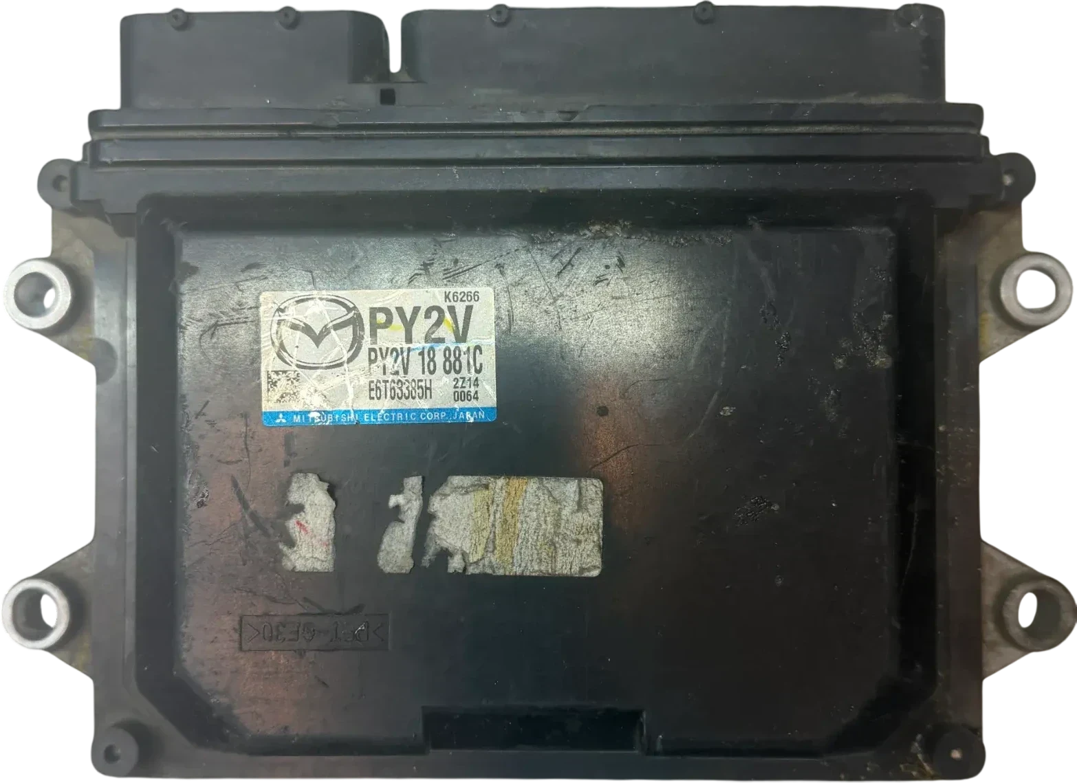 Mazda ECU Engine Control Units | PY2V18881C | Mitsubishi E6T63385H | Genuine Used