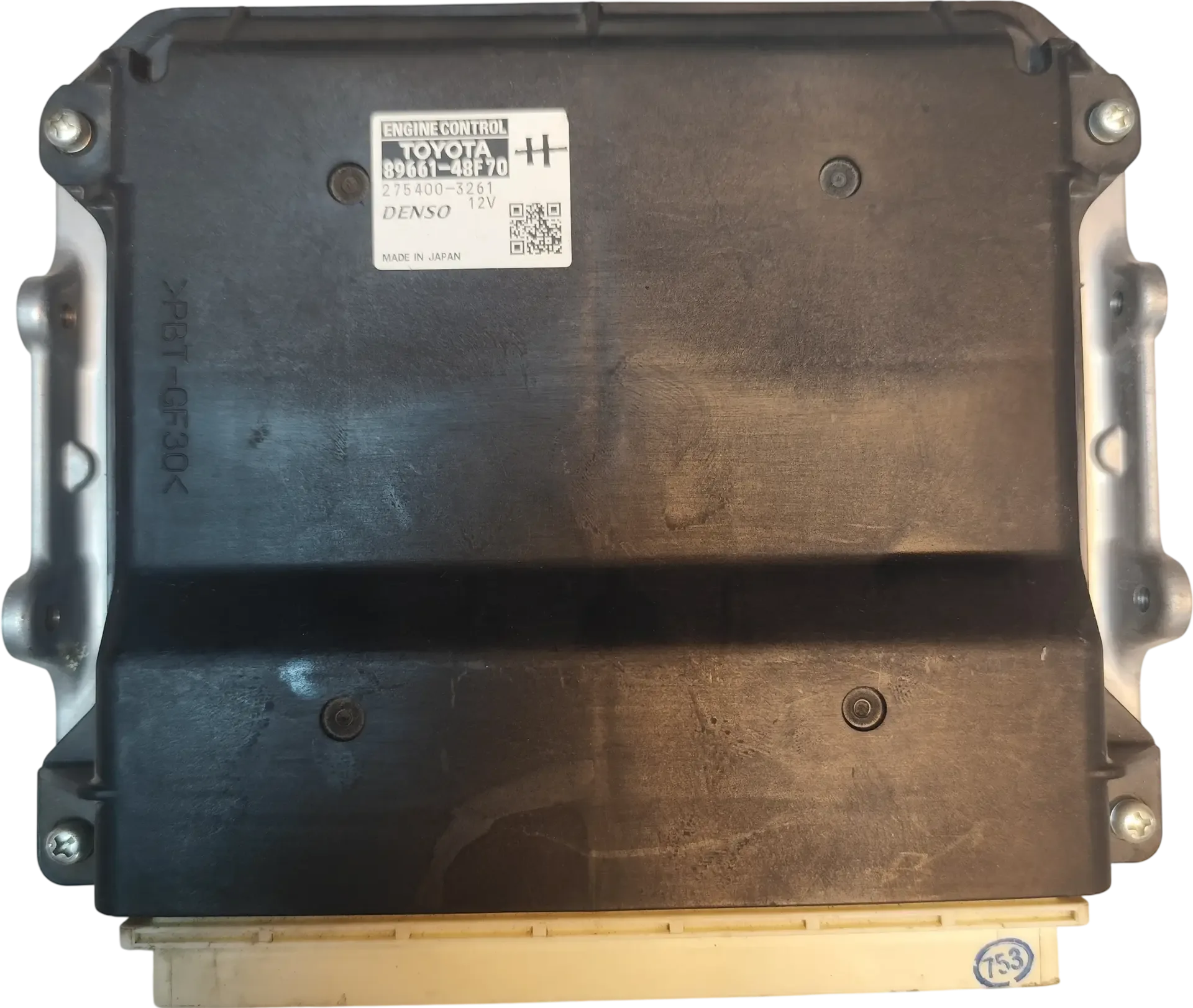 Toyota ECU Engine Control Units | 8966148F70 | Denso 2754003261 | Genuine Used