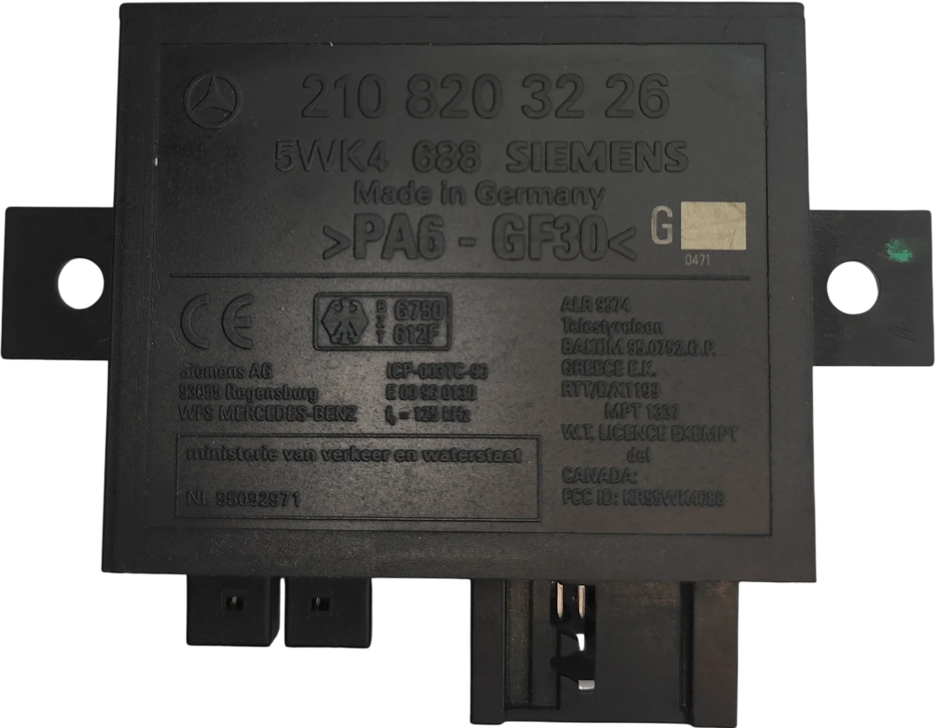 Mercedes-Benz Immobilizer & Security – General security modules & Alarms | A2108203226 | Genuine Used