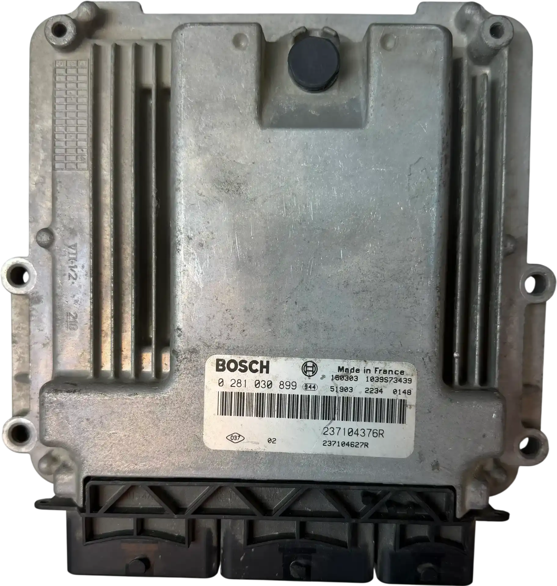 Renault ECU Engine Control Units | 237104376R | Bosch 0281030899 | Genuine Used