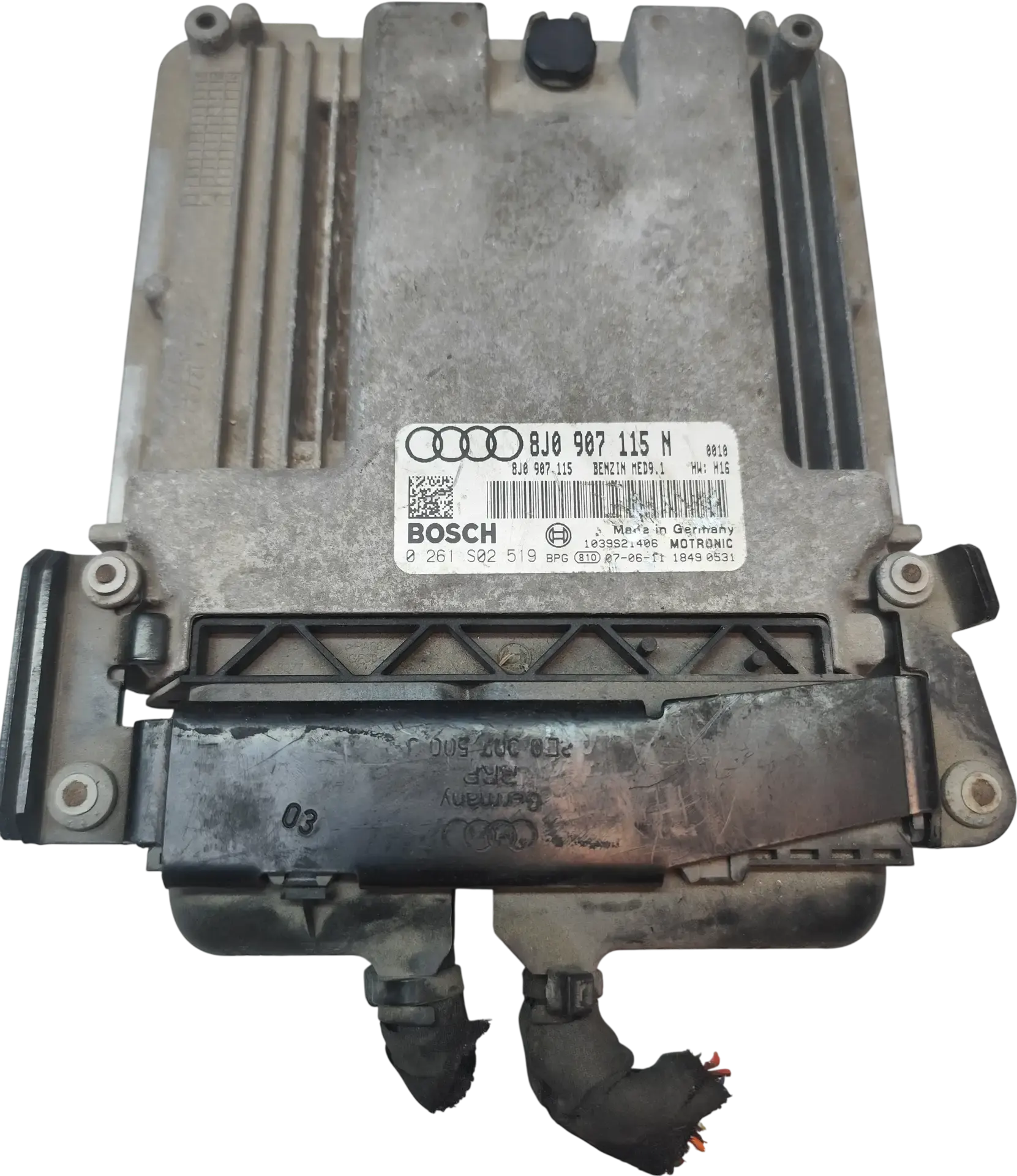 Audi ECU Engine Control Units | 8J0907115N | Bosch 0261S02519 | H16 | Genuine Used