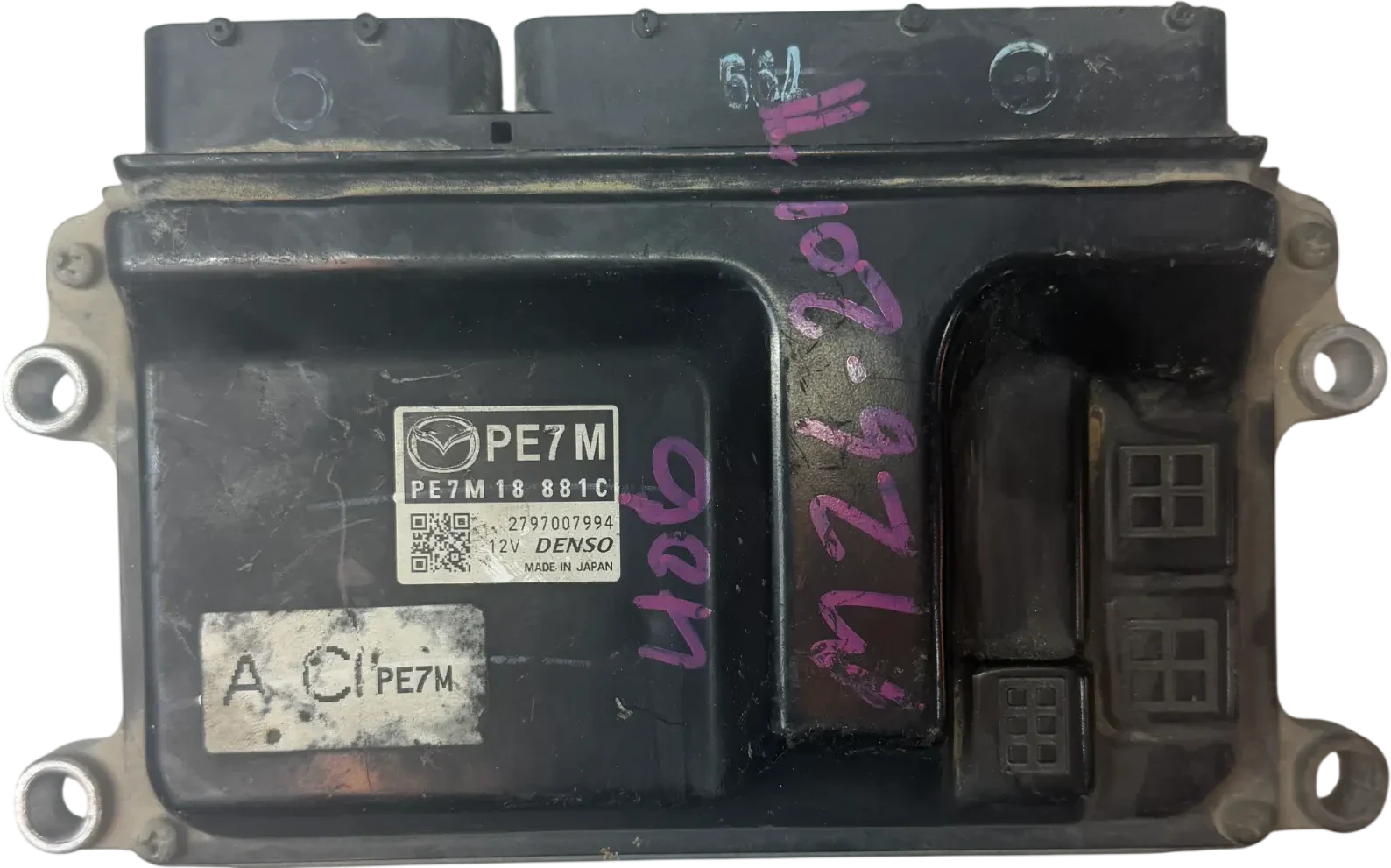 Mazda ECU Engine Control Units | PE7M18881C | Denso 2797007994 | Genuine Used