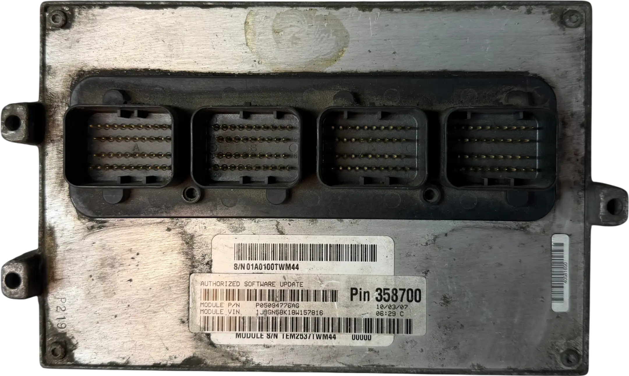 Jeep ECU – Engine Control Units | P05094776AG | 05150466AA & 05150275AB | Genuine Used